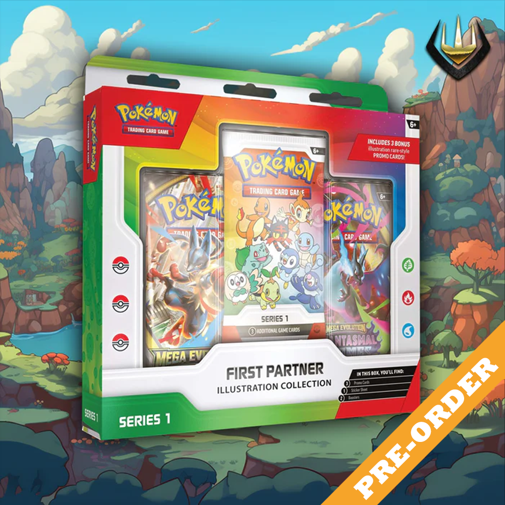 First Partner Series 1 Pokemon Illustration Collection Box [Pre-Order 22/7]