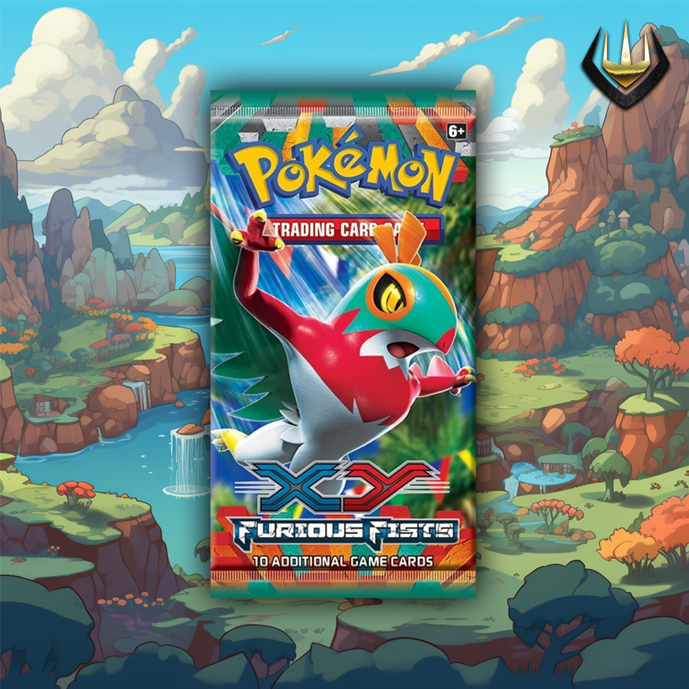 XY Furious Fists Pokémon Booster Pack [Random Art]