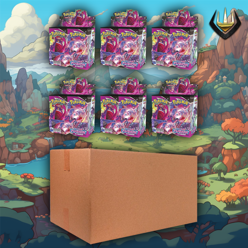Fusion Strike Pokemon Sealed Case [6 Booster Boxes/Case]