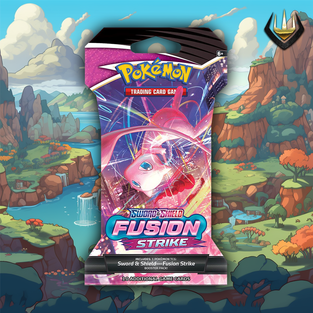 Fusion Strike Pokémon Sleeved Booster [Random Art]