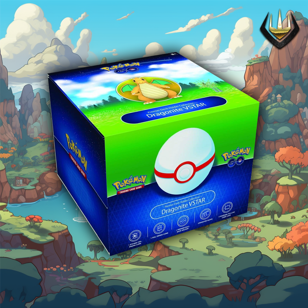 GO Pokemon Premium Deck Holder Collection [Dragonite]