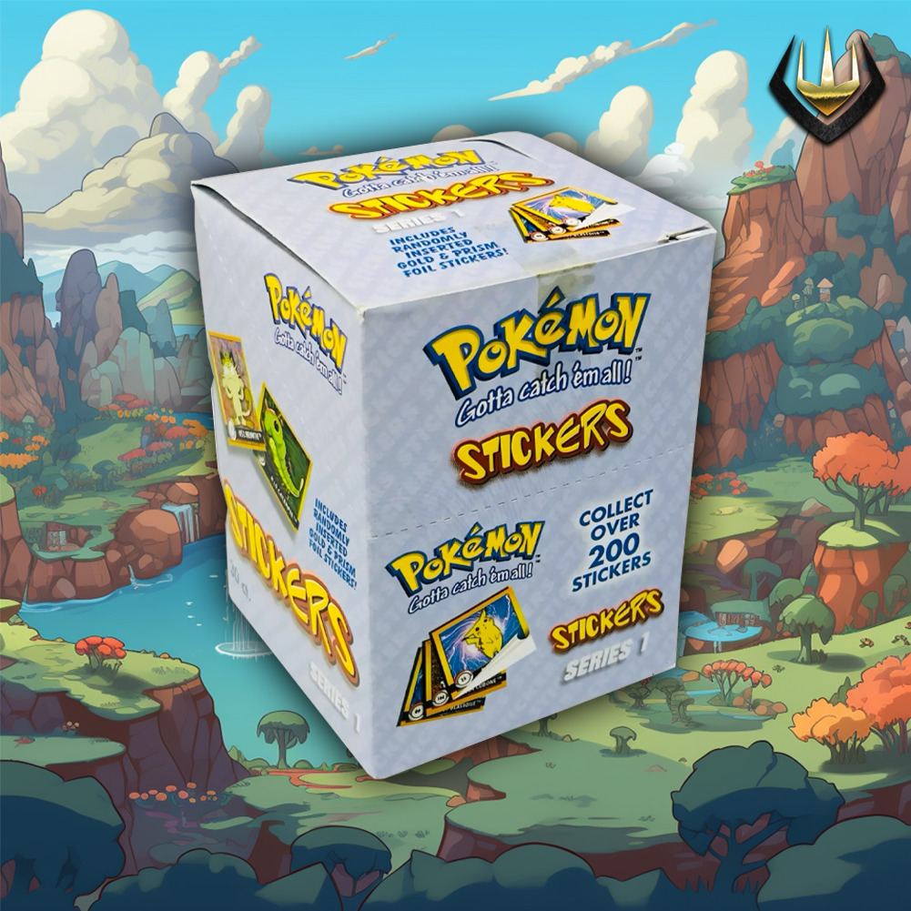 Gotta Catch 'em All! Pokemon Booster Box [Stickers Series 1]