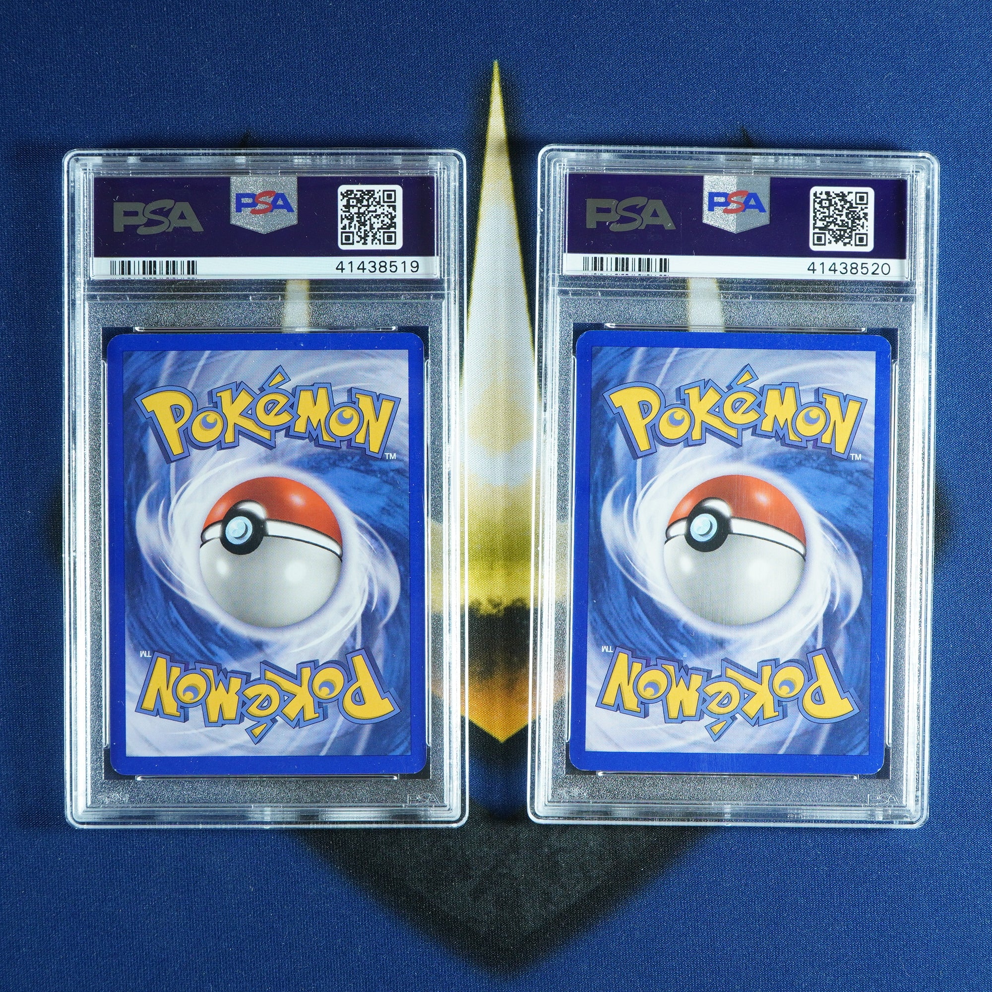 Minun & Plusle EX Dragon Holo Sequential Set 7/97 & 8/97 [PSA 9]