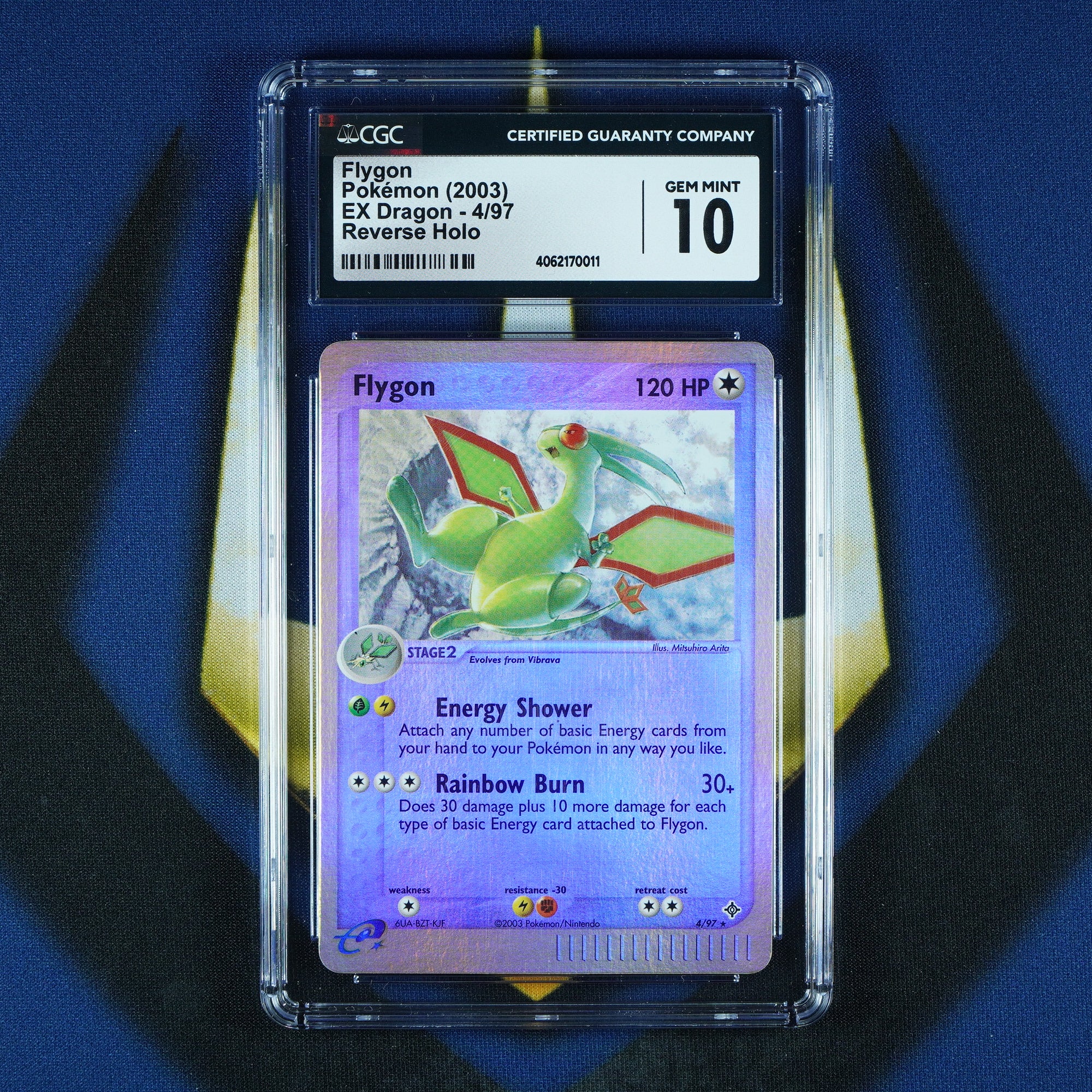 Flygon EX Dragon Reverse Holo 4/97 [CGC 10]
