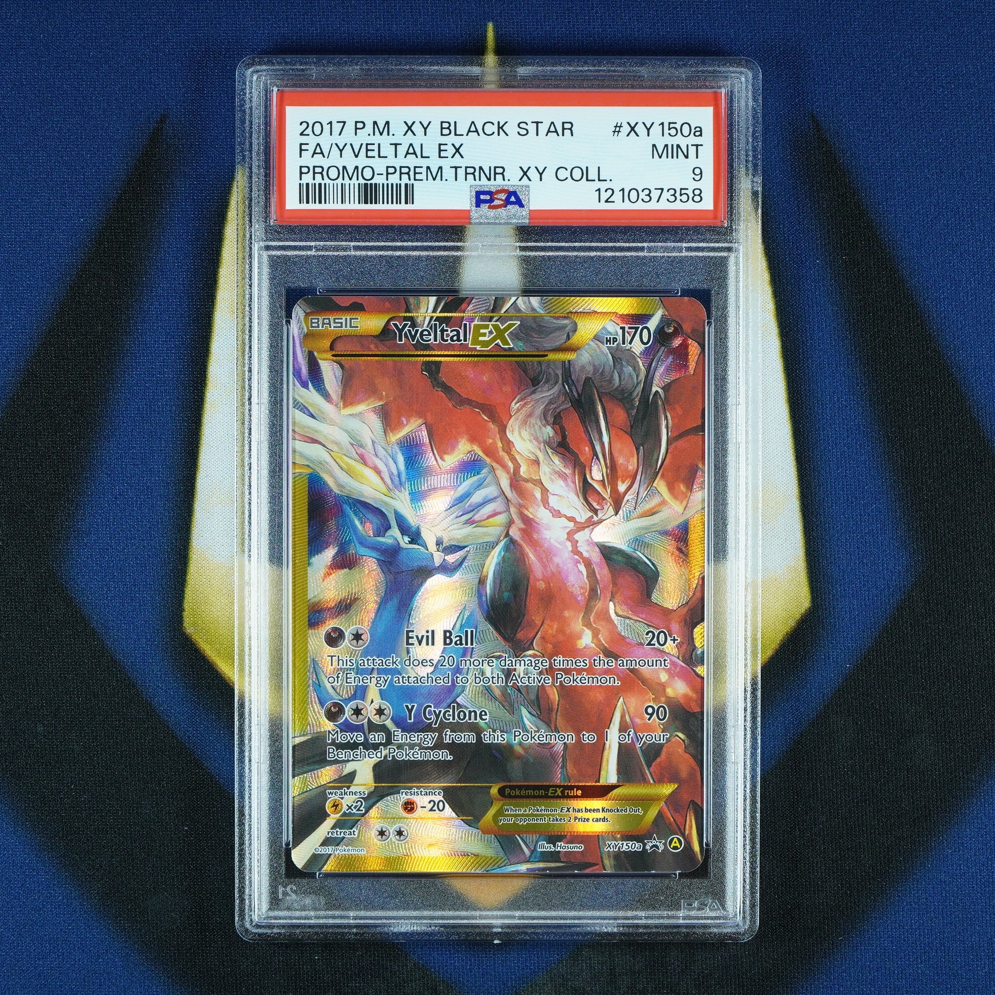 Yveltal EX XY Promo Alternate Art XY150a [PSA 9]