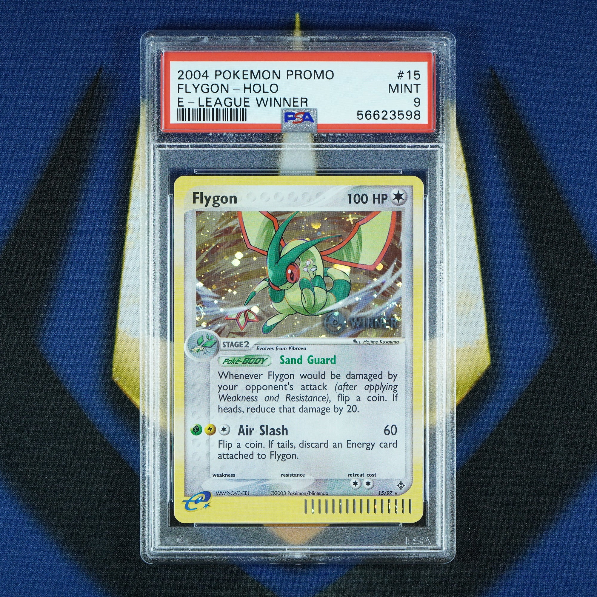 Flygon E-League Winner Promo Holo 15/97 [PSA 9]