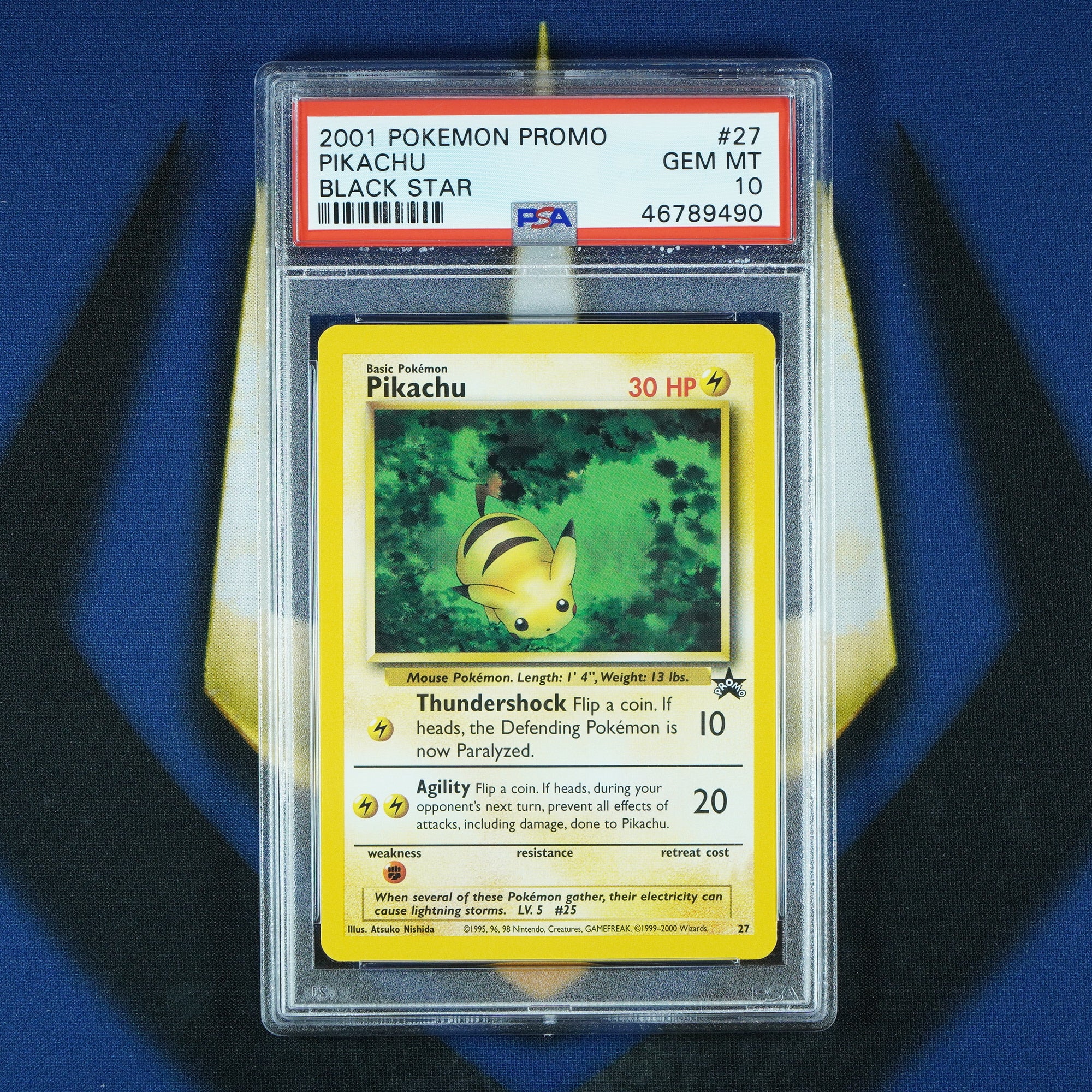 Pikachu Black Star Promo 27 [PSA 10]