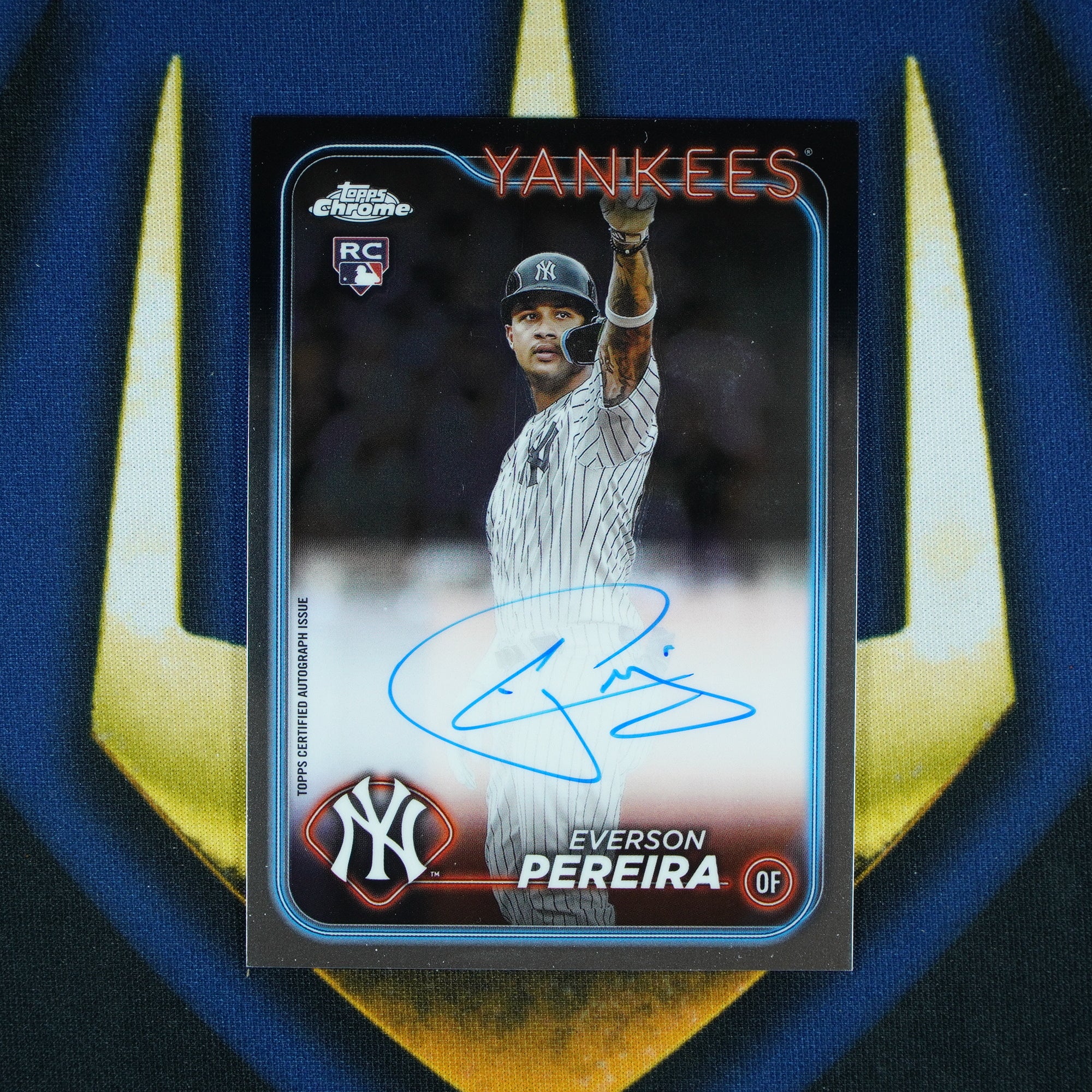 Everson Pereira 2024 Topps Chrome Auto RC