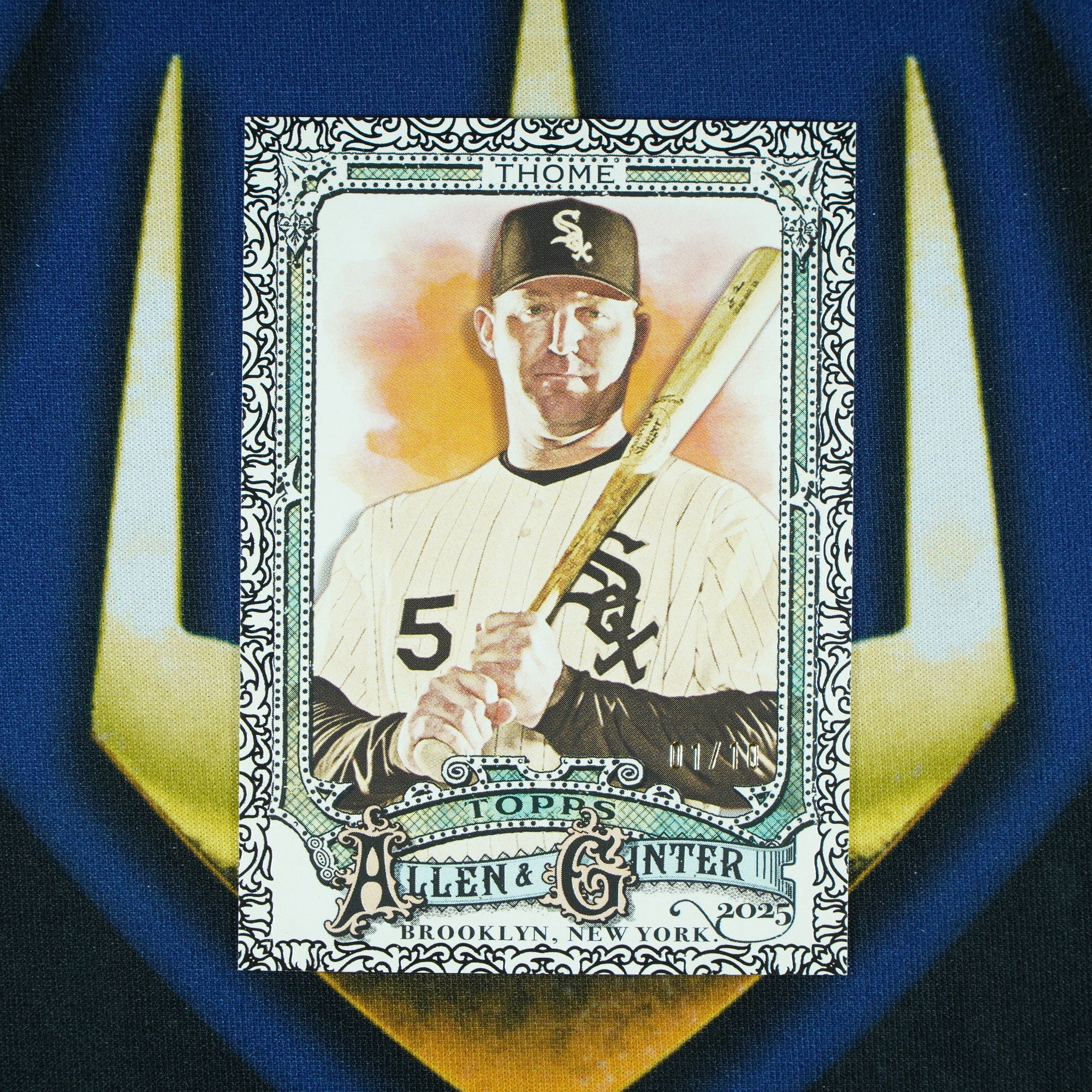 Jim Thome 2025 Topps Allen & Ginter Black Filagree /10