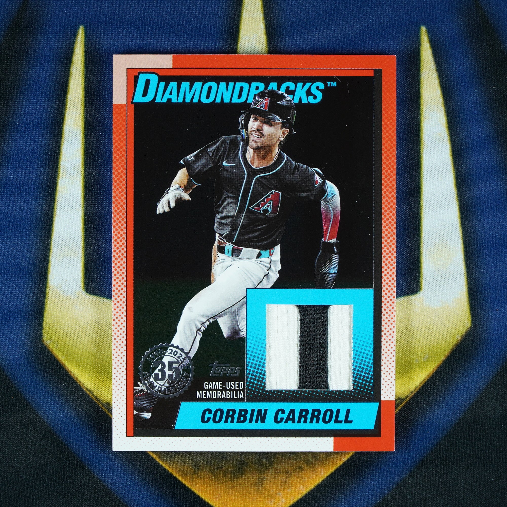 Corbin Carroll 2025 Topps Series 1 1990 Patch /10
