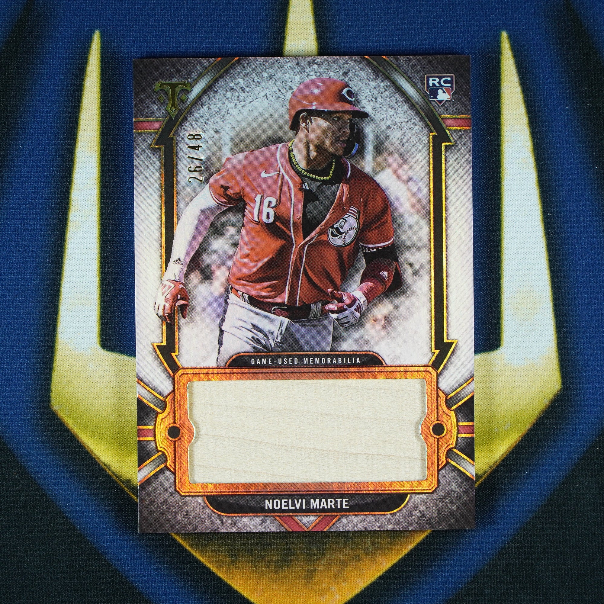 Noelvi Marte 2024 Topps Triple Threads Jumbo Relic /48 RC