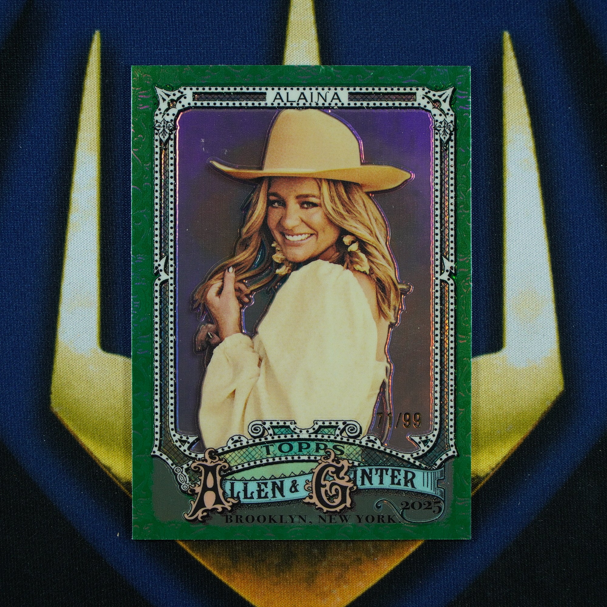 Lauren Alaina 2025 Topps Allen & Ginter Green Refractor /99