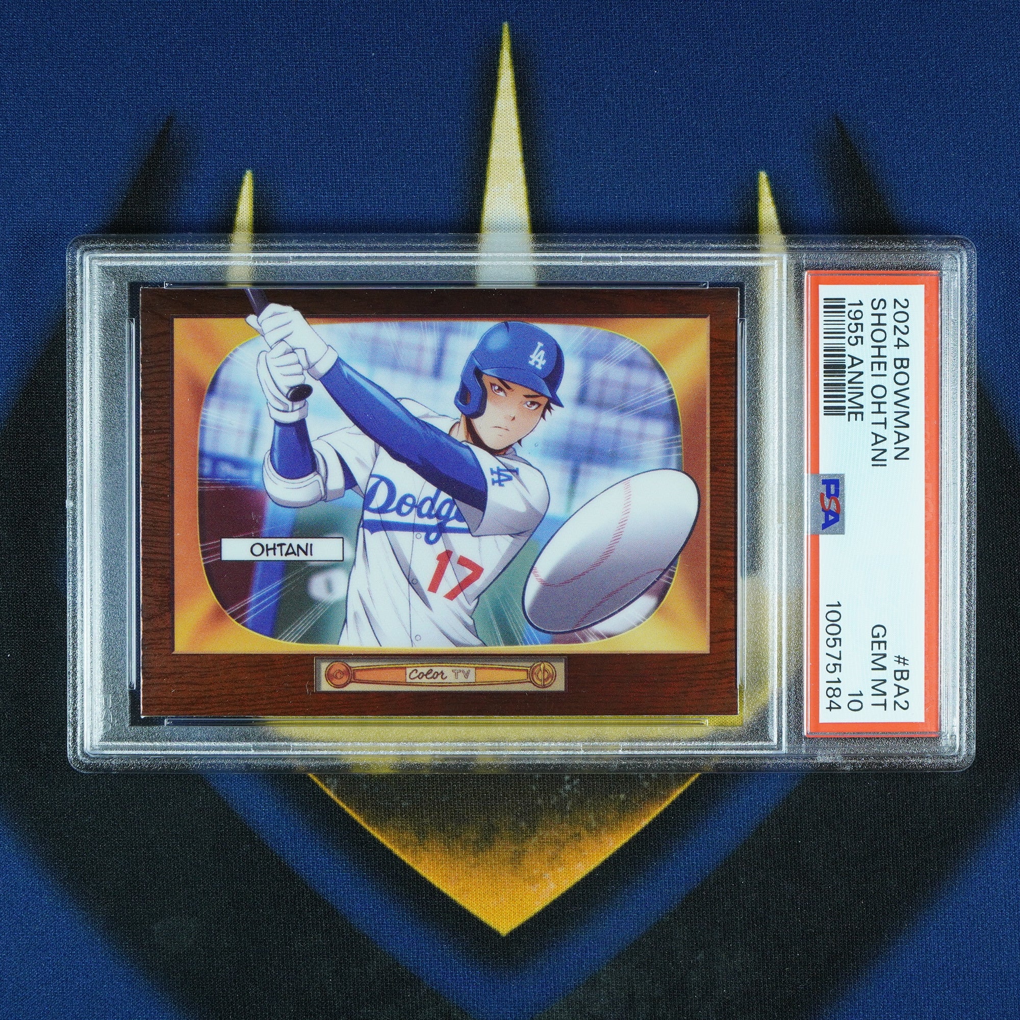 Shohei Ohtani 2024 Bowman 1955 Anime [PSA 10]