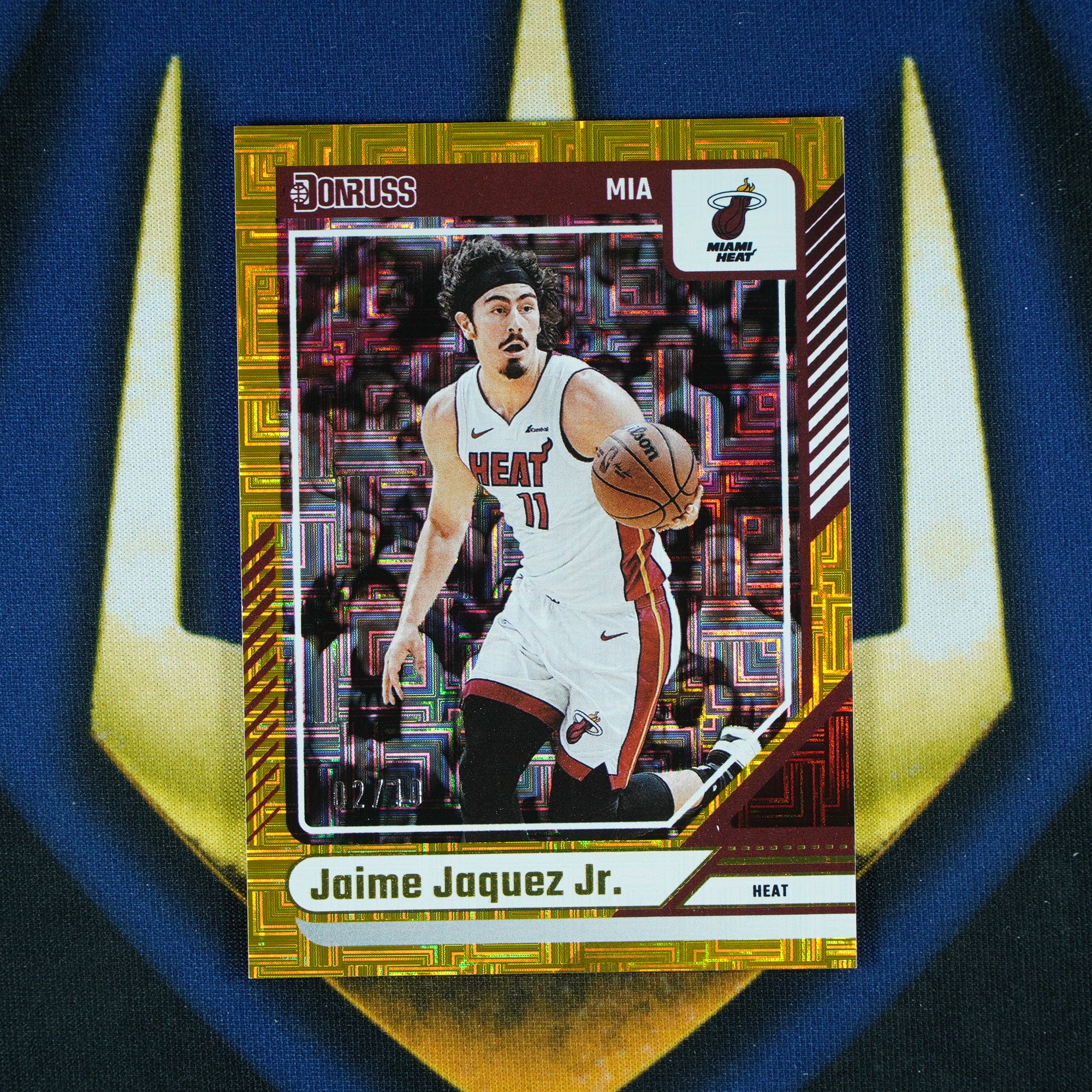 Jaime Jaquez Jr. 2024-25 Panini Donruss Gold Mojo /10