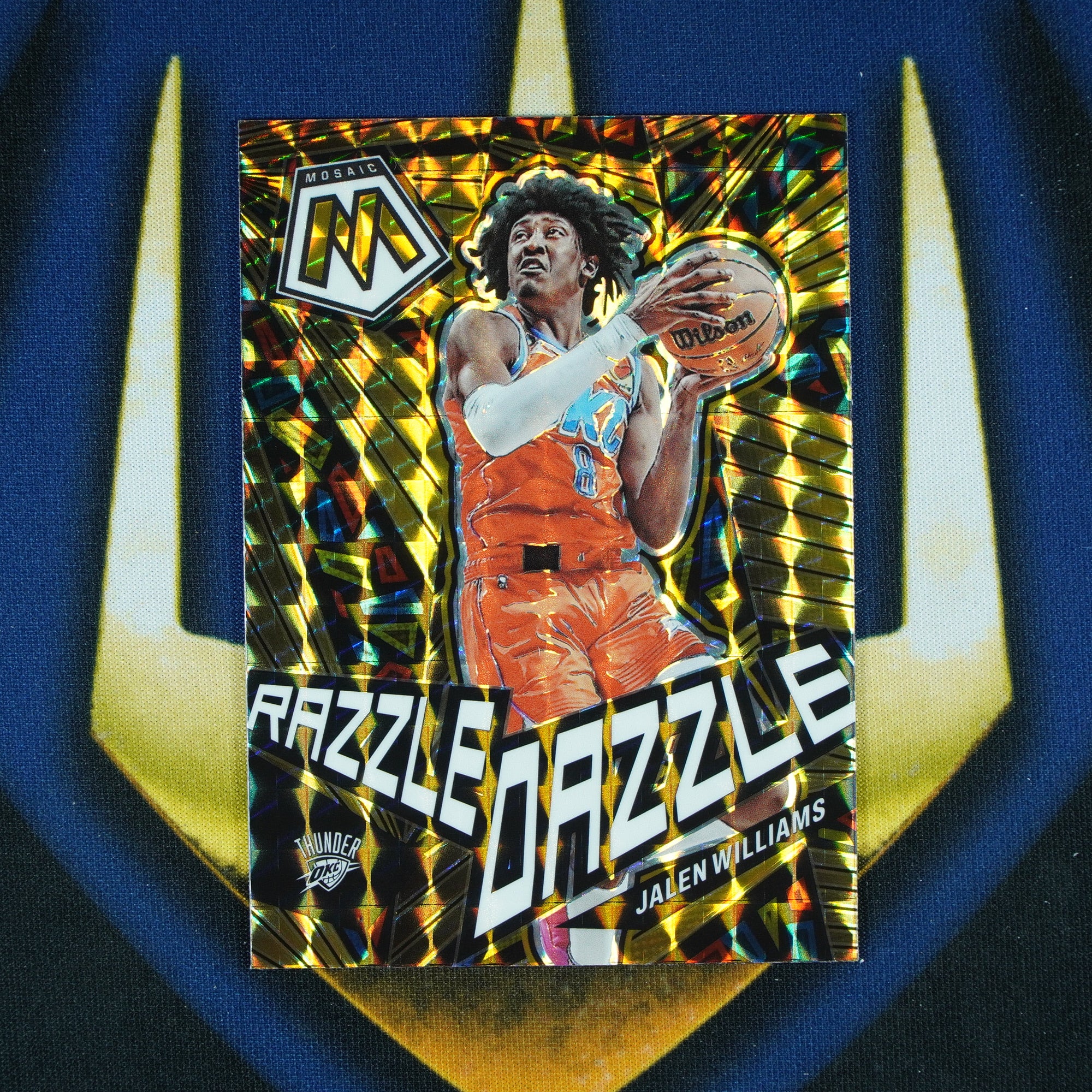 Jalen Williams 2022-23 Panini Mosaic Razzle Dazzle