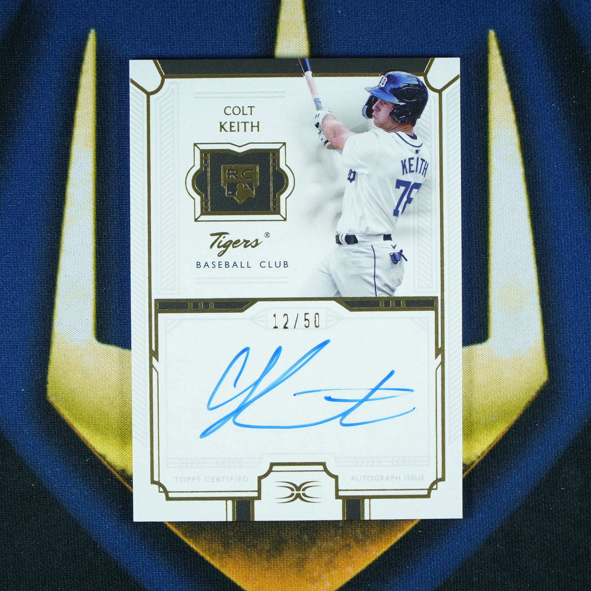 Colt Keith 2024 Topps Definitive Auto /50 RC