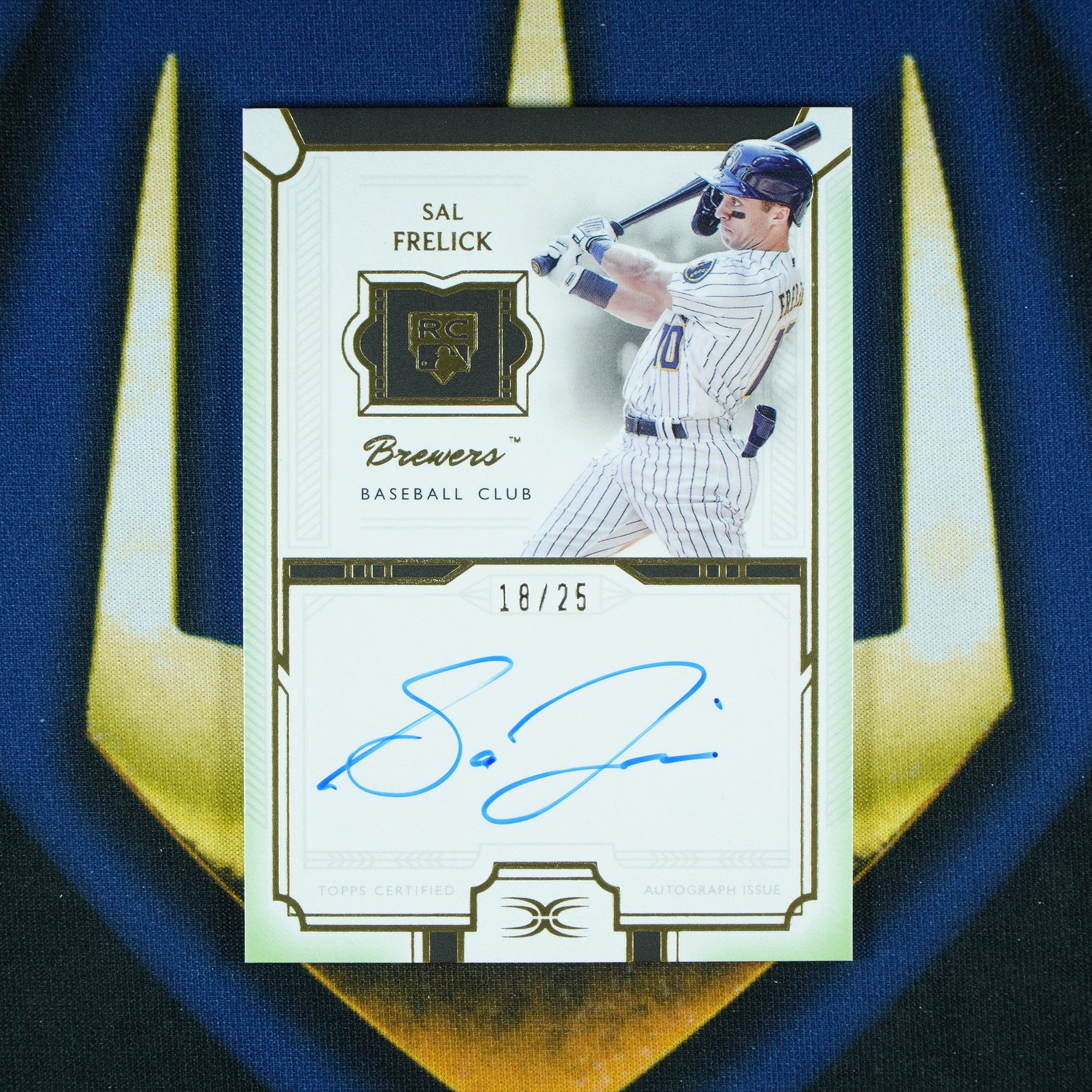 Sal Frelick 2024 Topps Definitive Auto /25 RC
