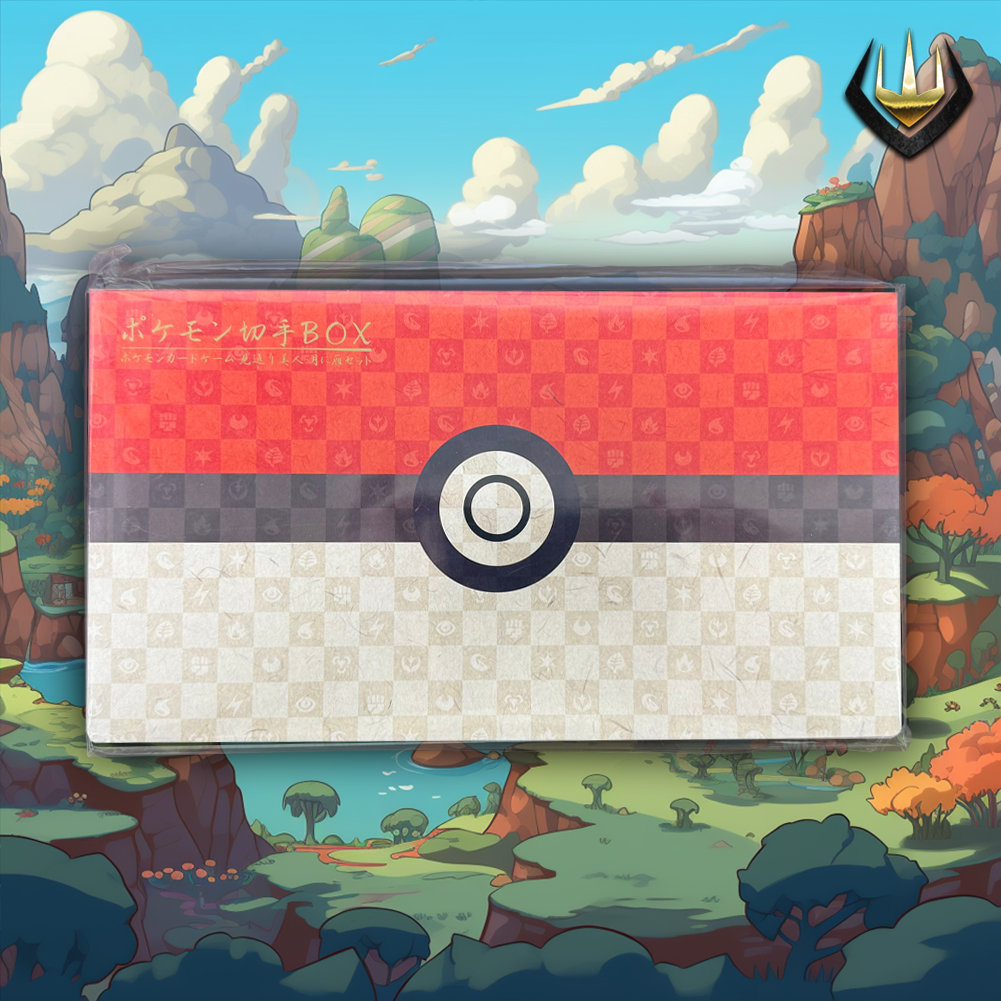 Japanese Pokemon Japan Post Sealed Stamp Box