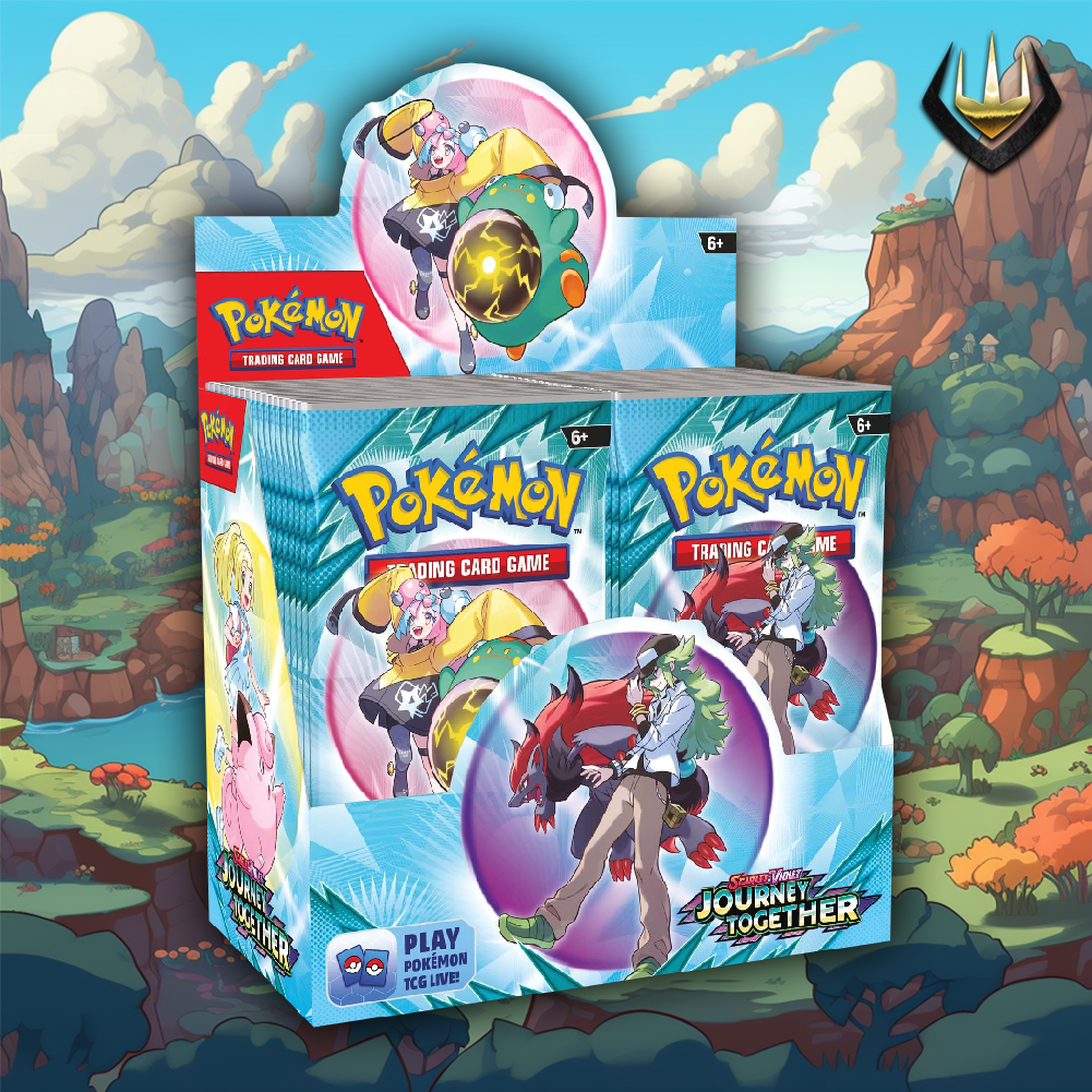 pokemon journey together booster box australia Journey Together Pokemon Booster Box
