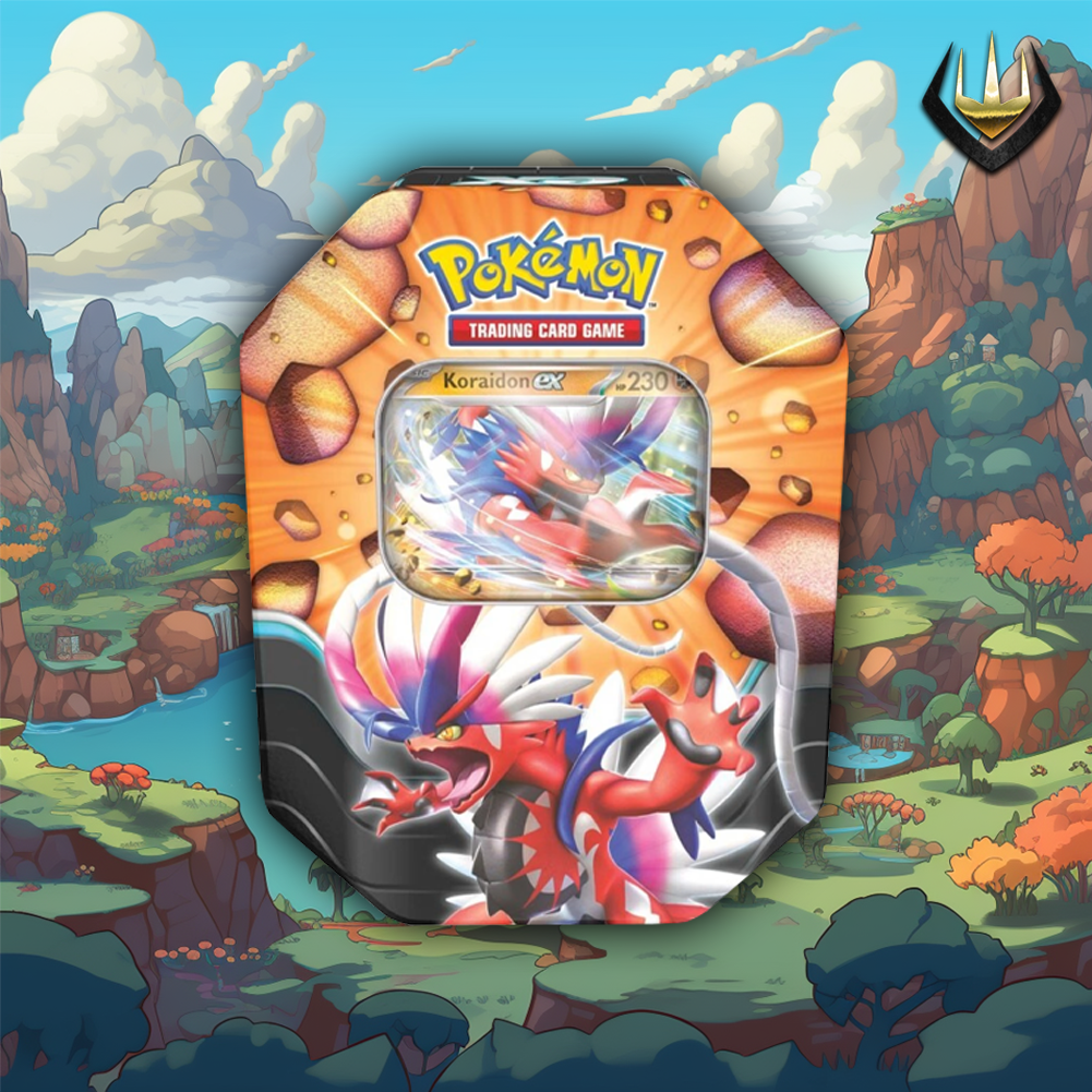 Slashing Legends Pokemon Display Tin [Koraidon ex]