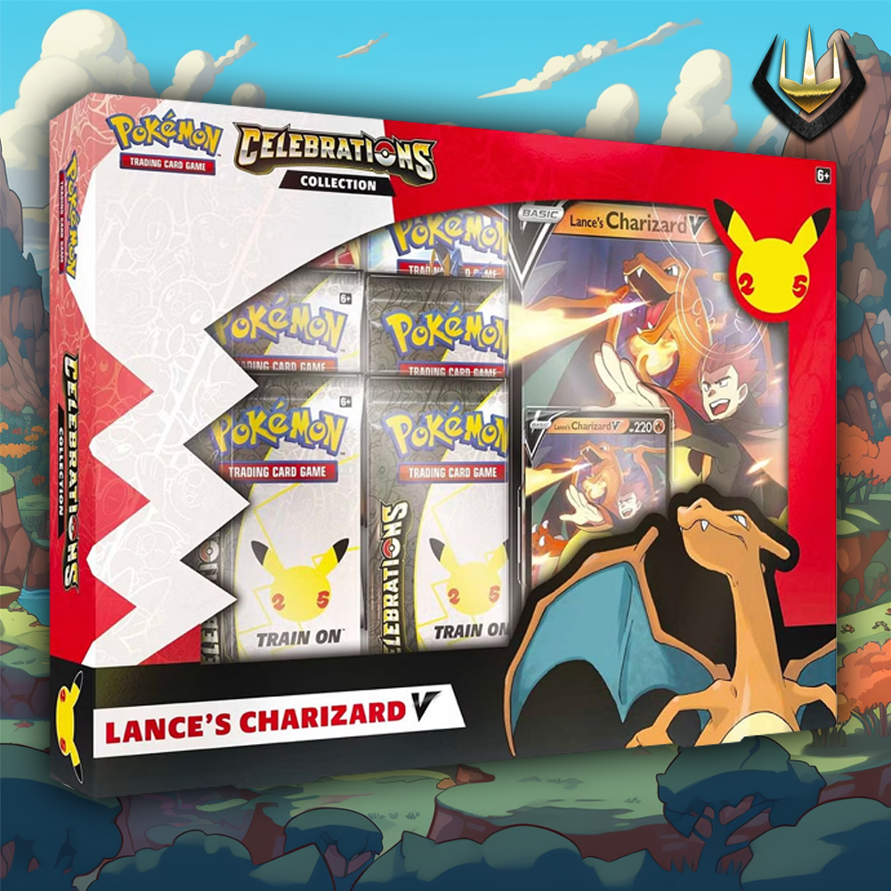Celebrations Pokémon Collection Box [Lance's Charizard V]