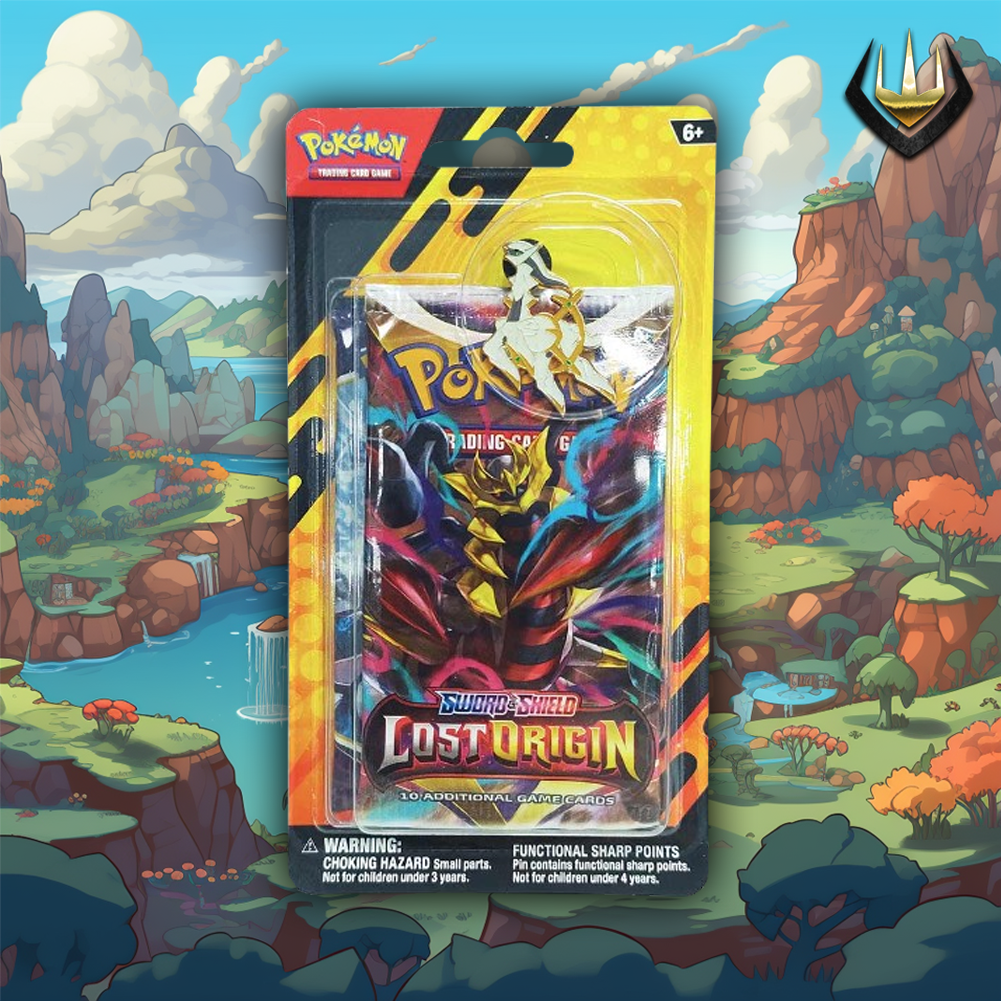 Pokemon Pin Checklane Blister Lost Origin, Chilling Reign [2 Packs]