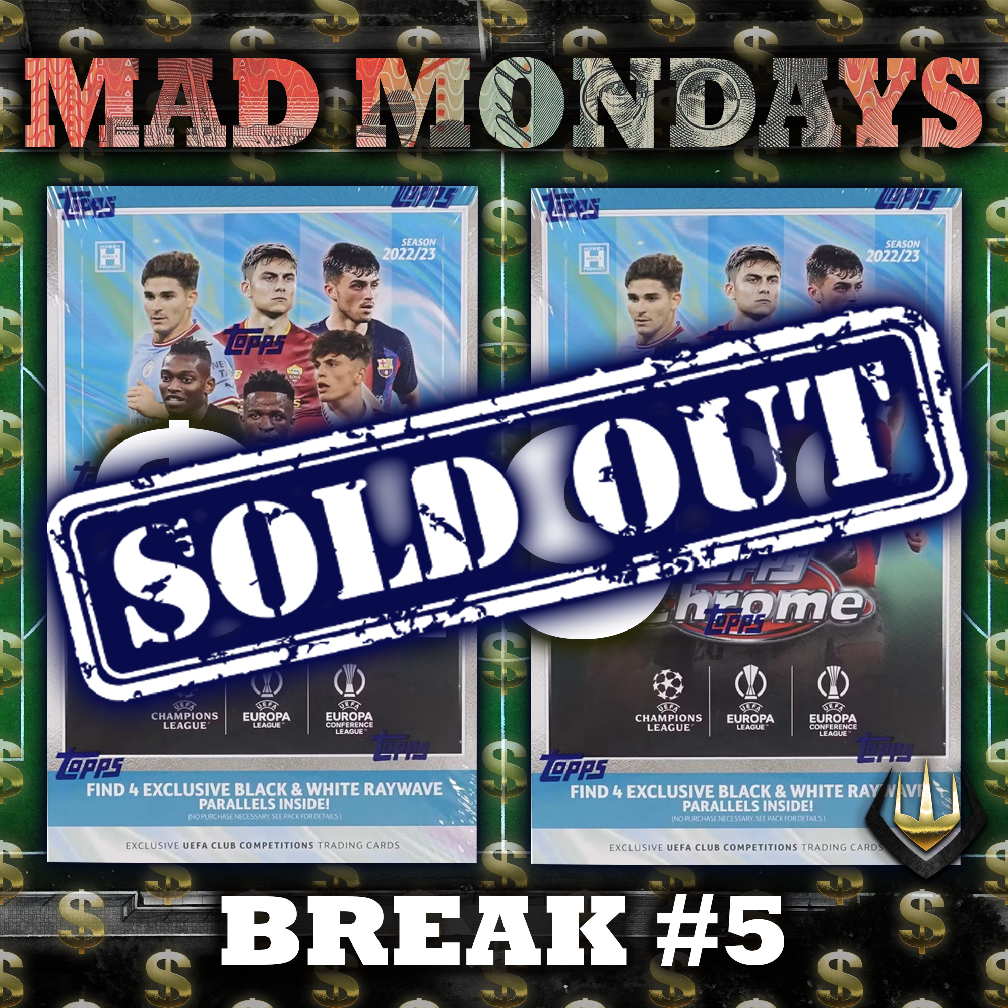 Mad Mondays Break #5 2022-23 Topps UEFA Chrome Lite x2 [Random Team]