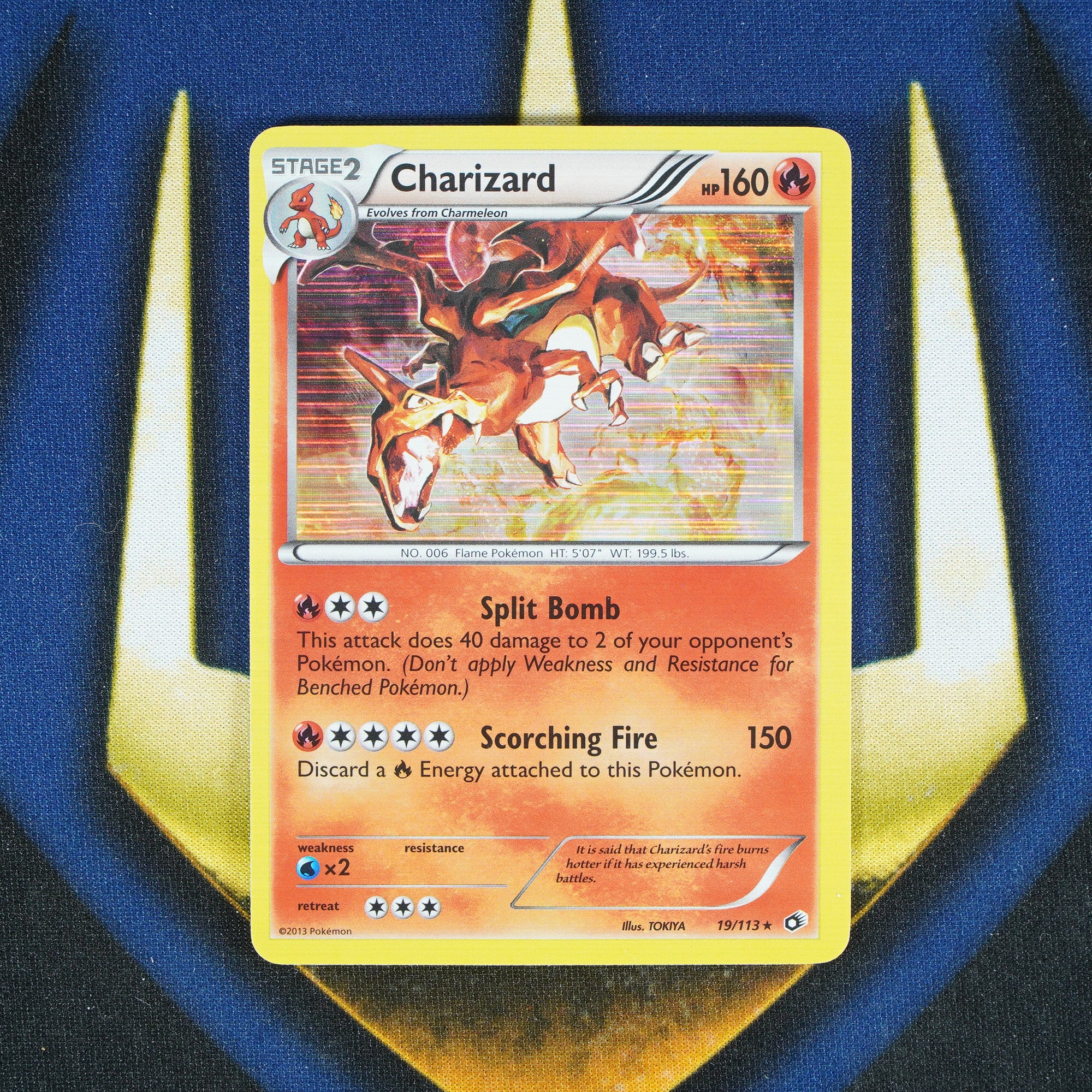 Charizard LEGENDARY TREASURES Holo Rare 19/113 [M]