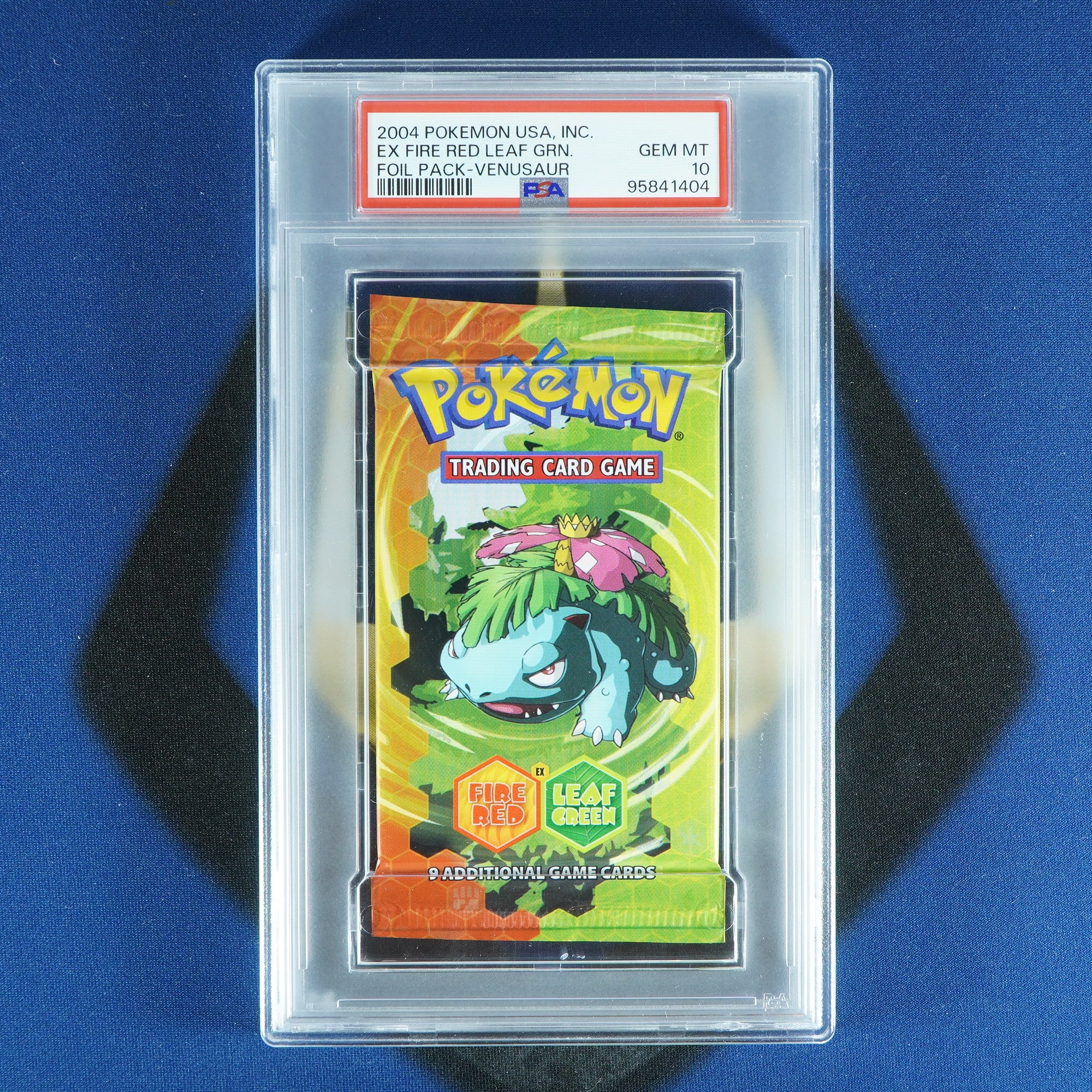 Booster Pack Art Set FIRE RED & LEAF GREEN PSA 10 Sequential Serial Numbering SET [PSA Booster Pack Art Set FIRE RED & LEAF GREEN PSA 10 Sequential Serial Numbering SET [PSA