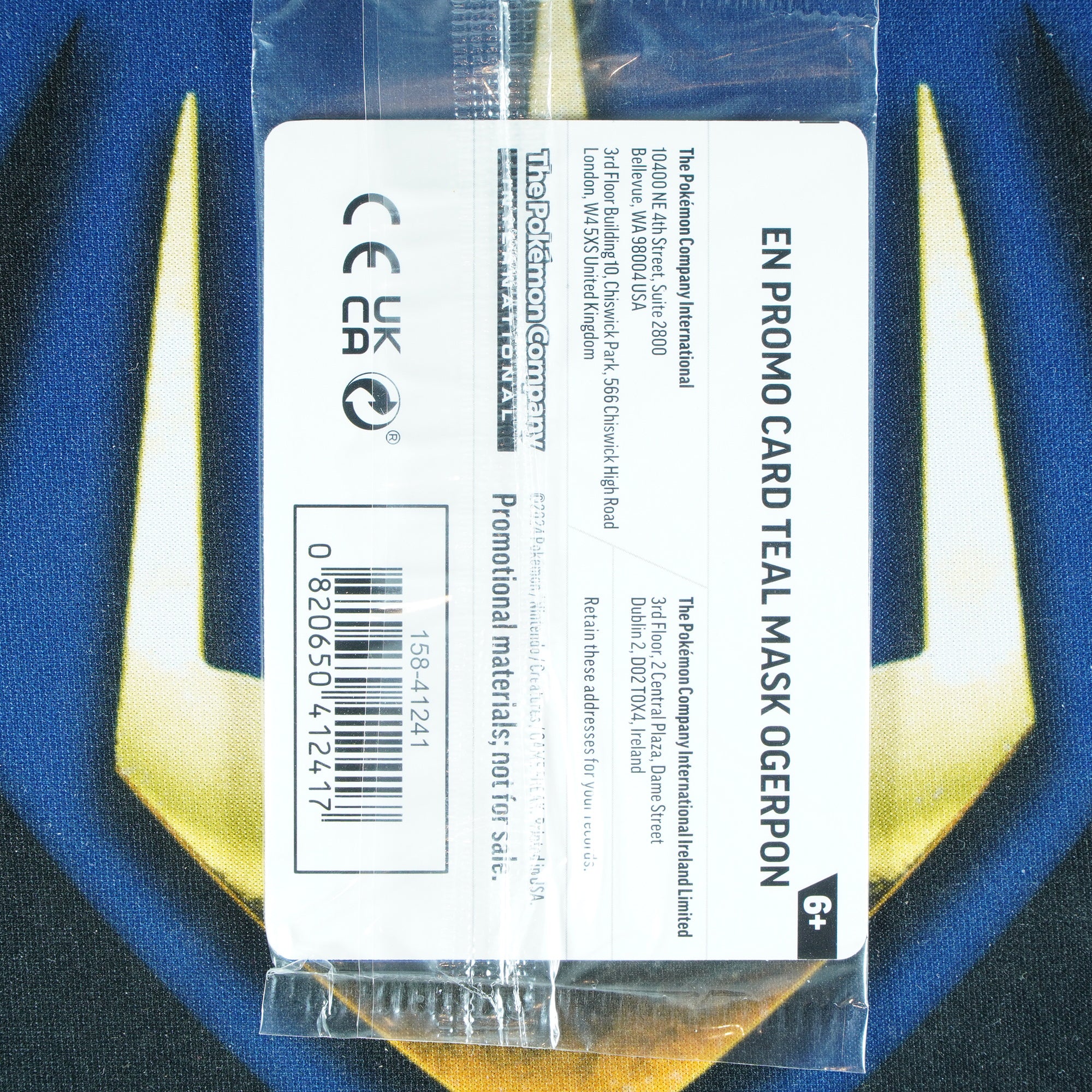 Teal Mask Ogerpon EB GAMES PROMO Promo 024/167 [SEALED M]