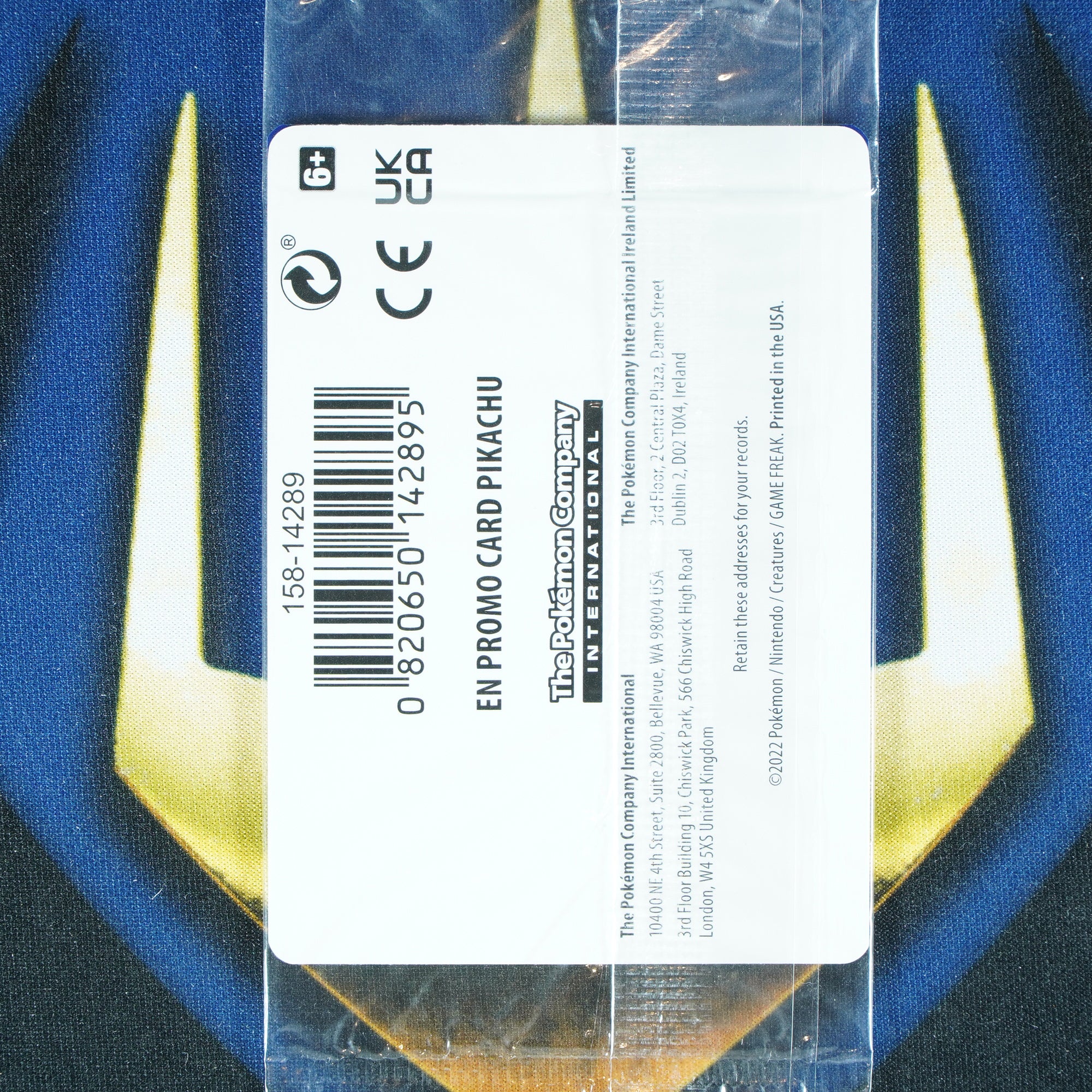 Pikachu POKEMON GO PROMO Promo 028/078 [SEALED M]