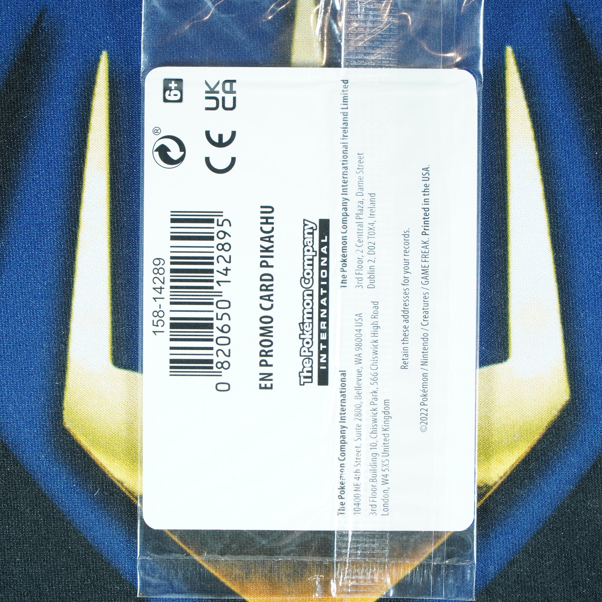 Pikachu POKEMON GO PROMO Promo 028/078 [SEALED M]