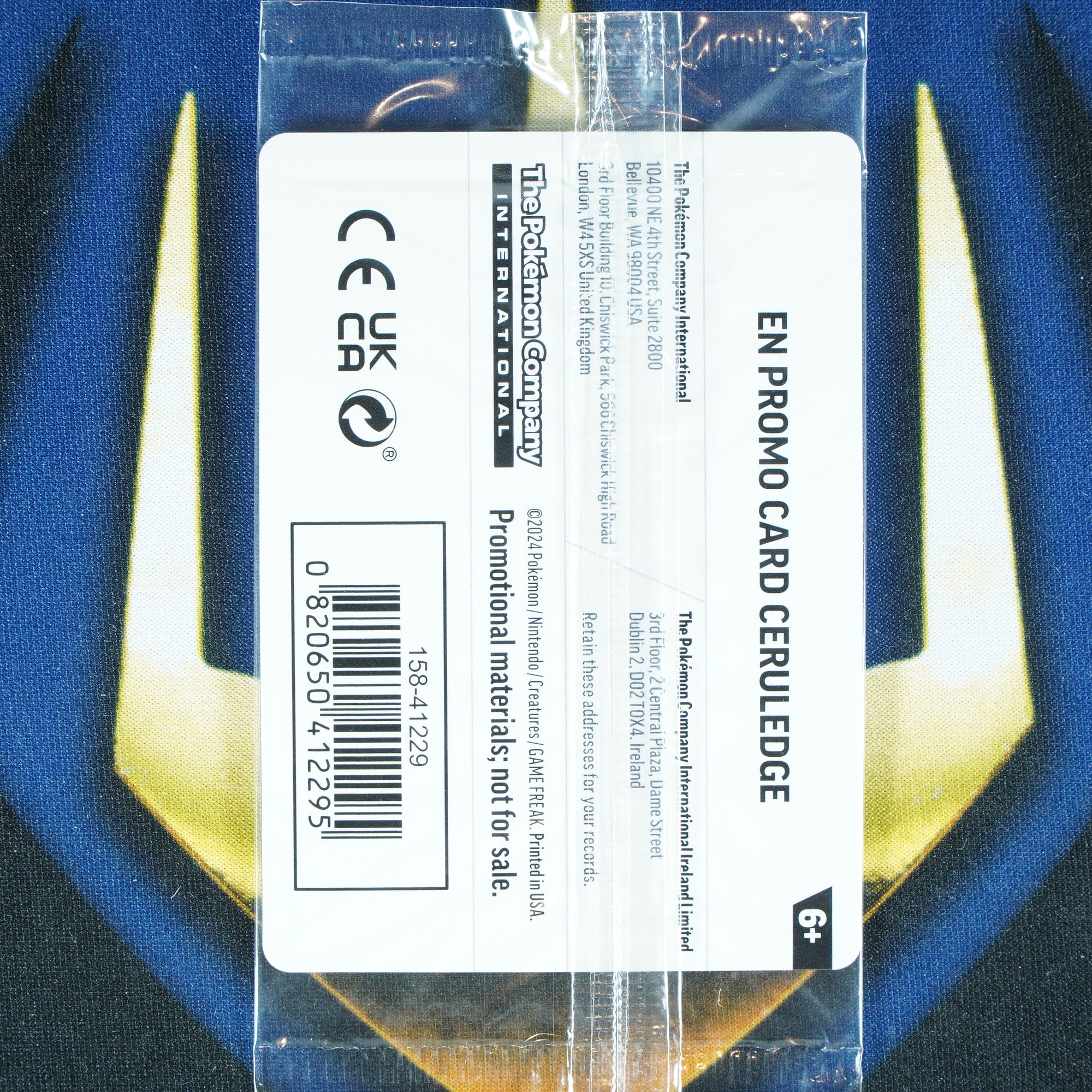 Ceruledge POKEMON DAY 2024 Promo 040/091 [SEALED M]