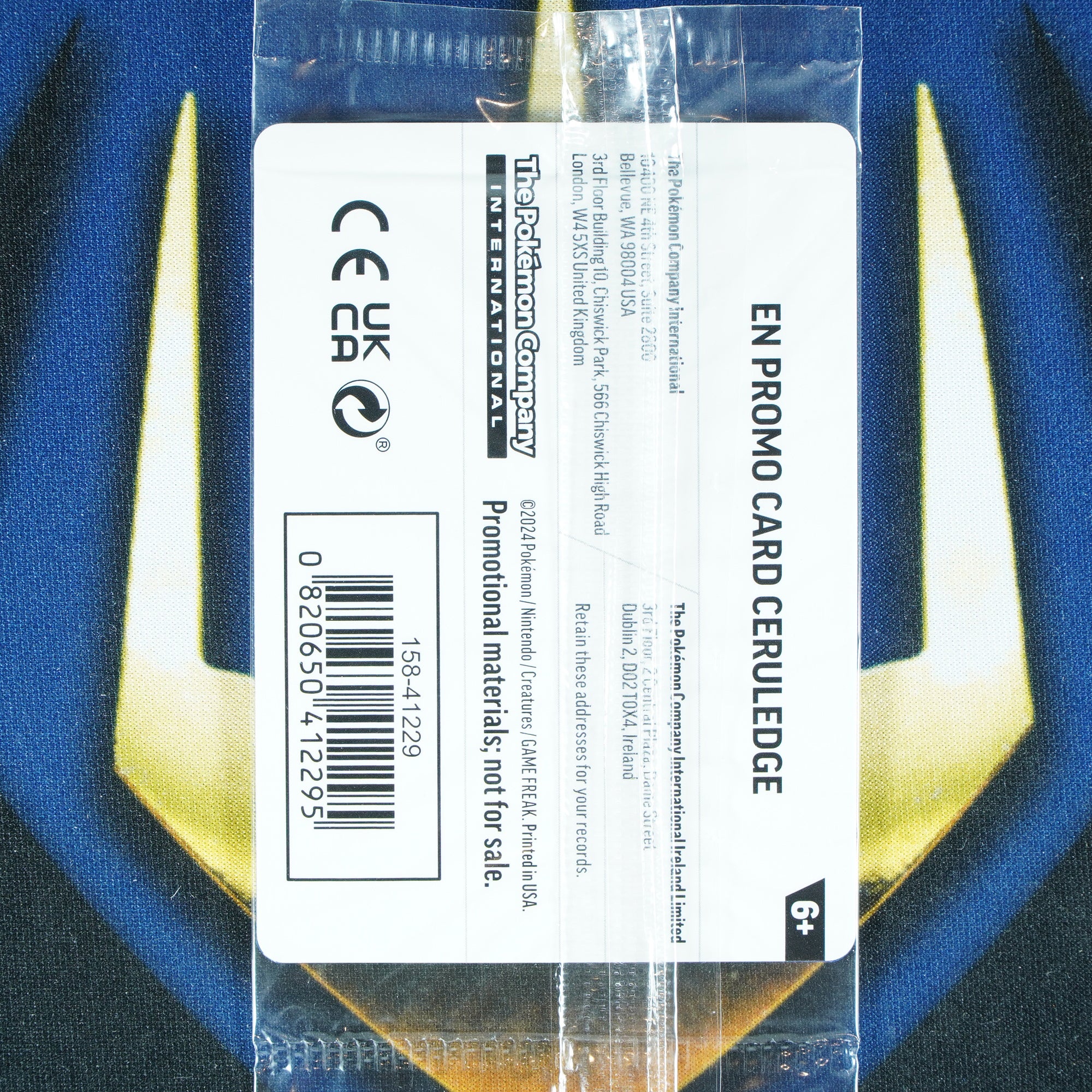 Ceruledge POKEMON DAY 2024 Promo 040/091 [SEALED M]