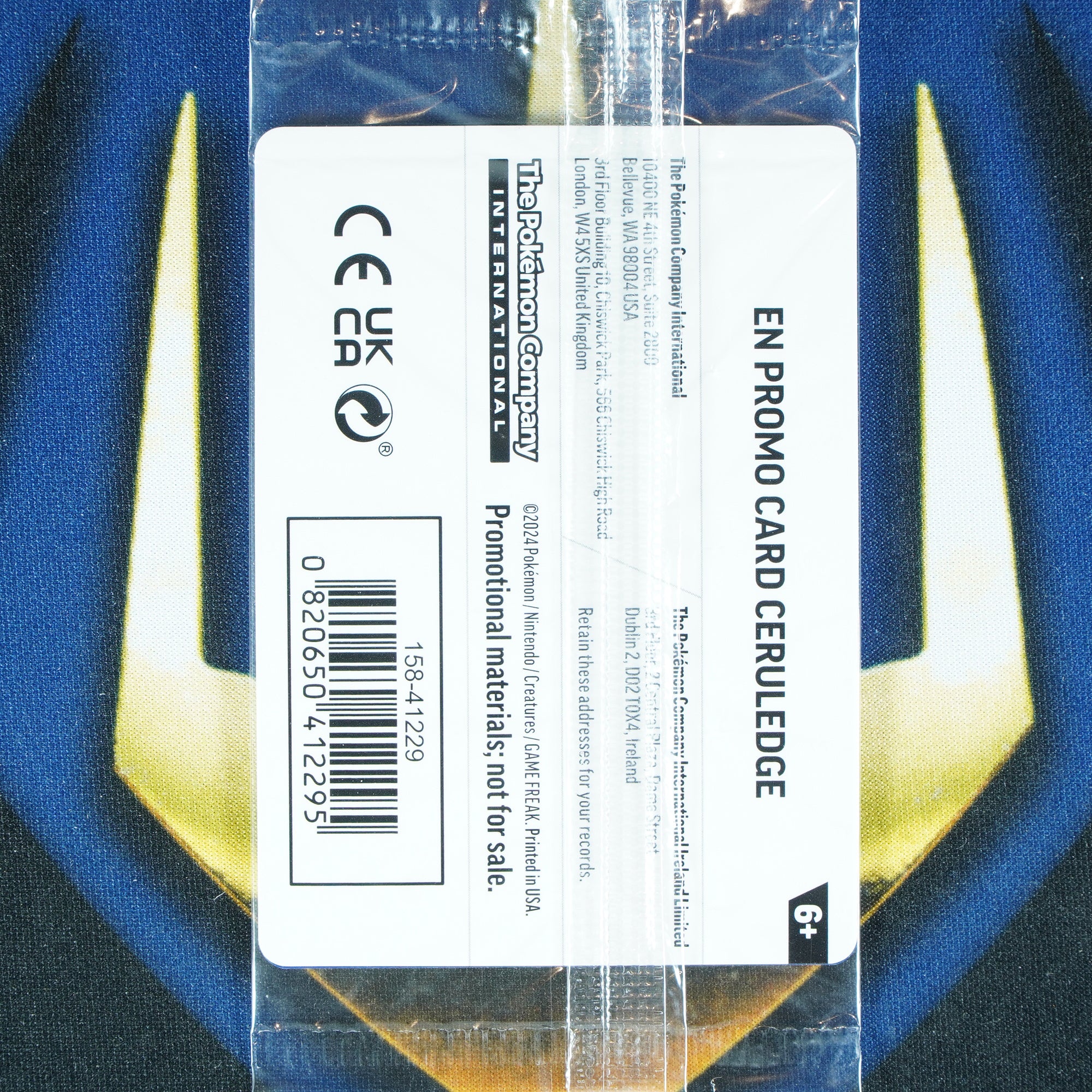 Ceruledge POKEMON DAY 2024 Promo 040/091 [SEALED M]