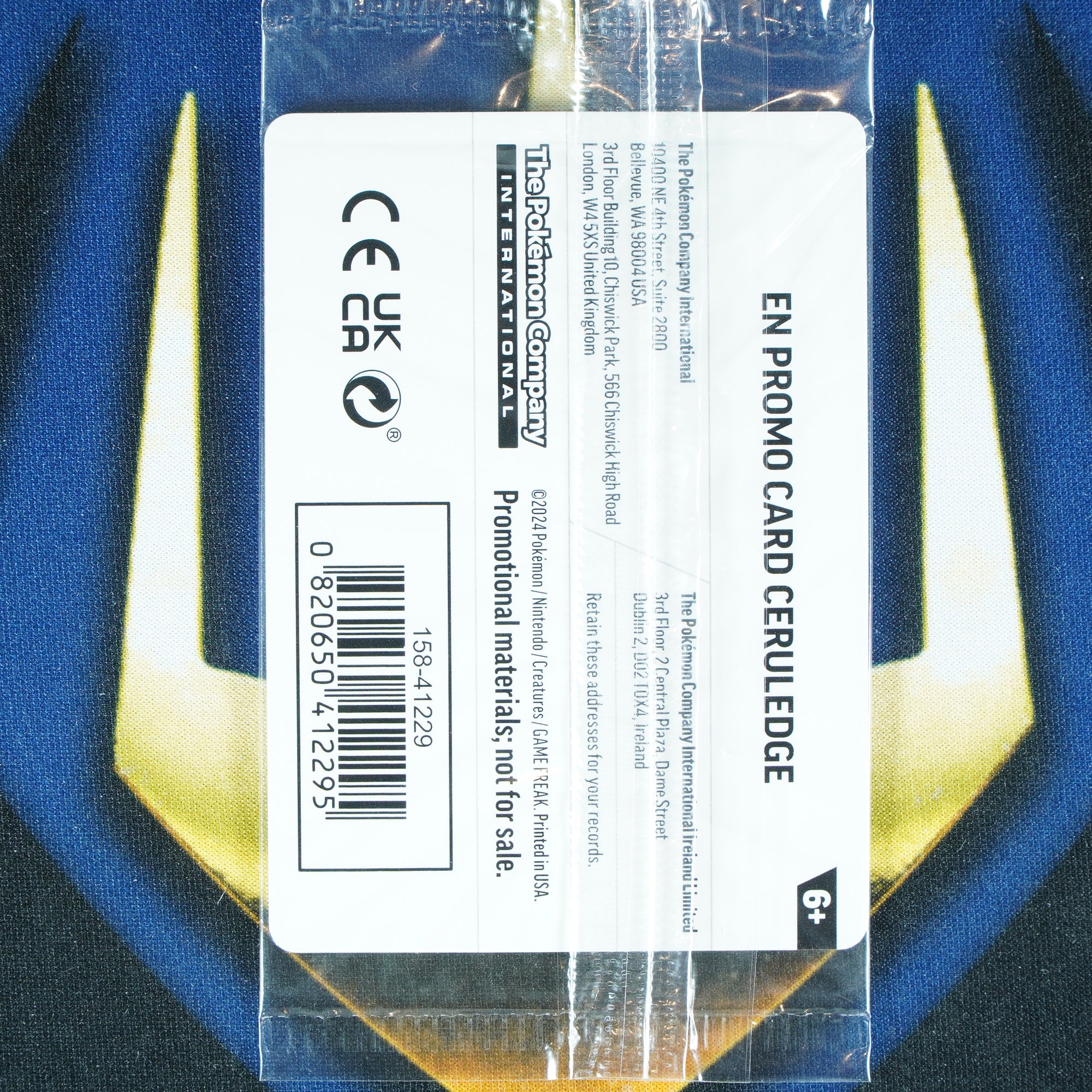 Ceruledge POKEMON DAY 2024 Promo 040/091 [SEALED M]