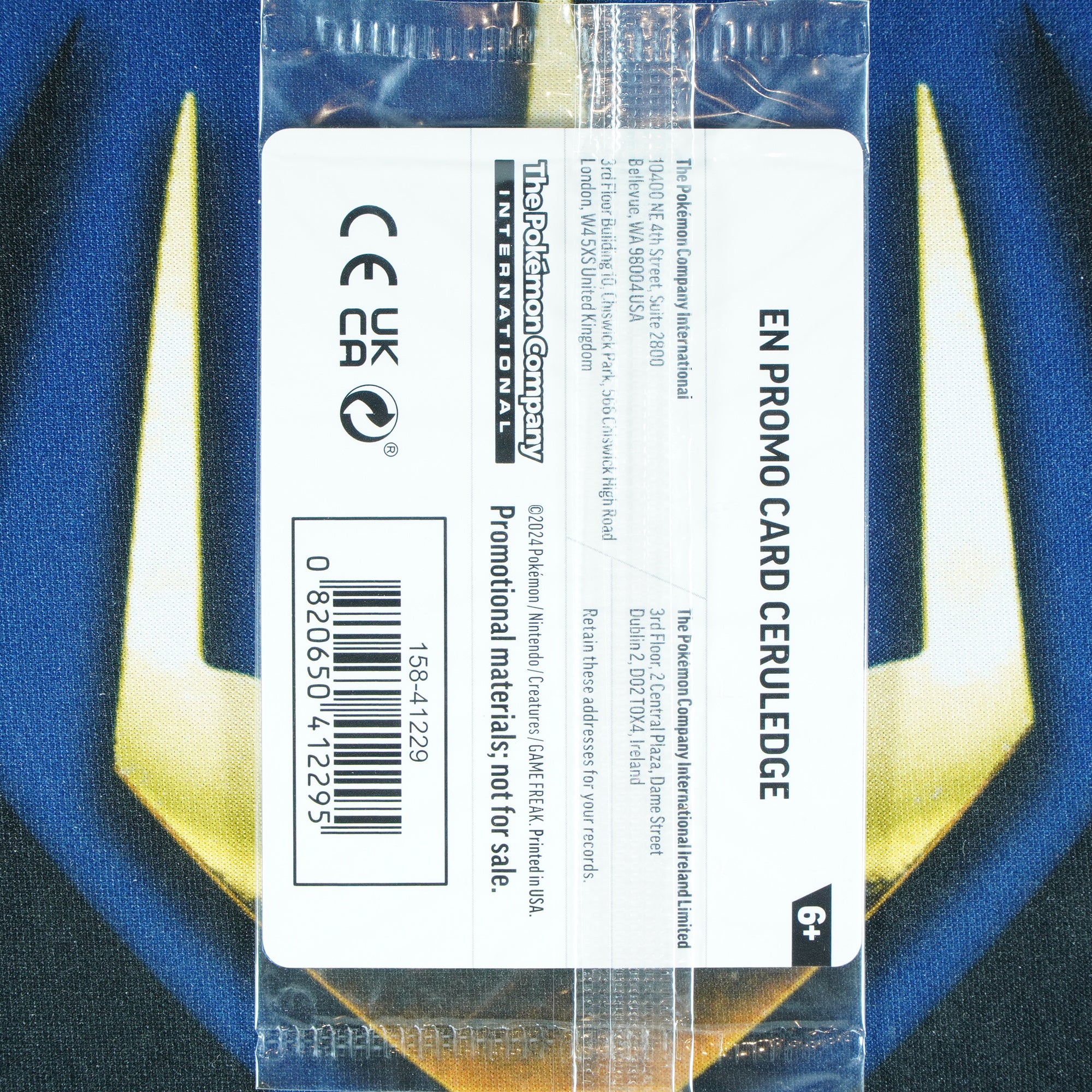 Ceruledge POKEMON DAY 2024 Promo 040/091 [SEALED M]
