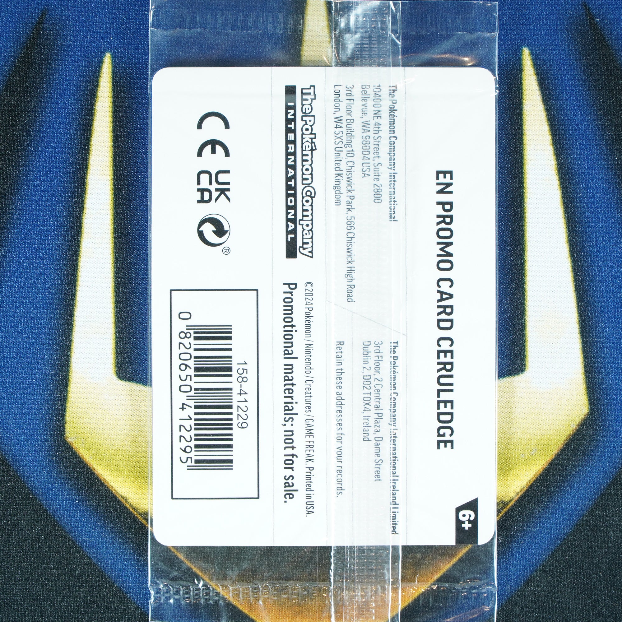 Ceruledge POKEMON DAY 2024 Promo 040/091 [SEALED M]