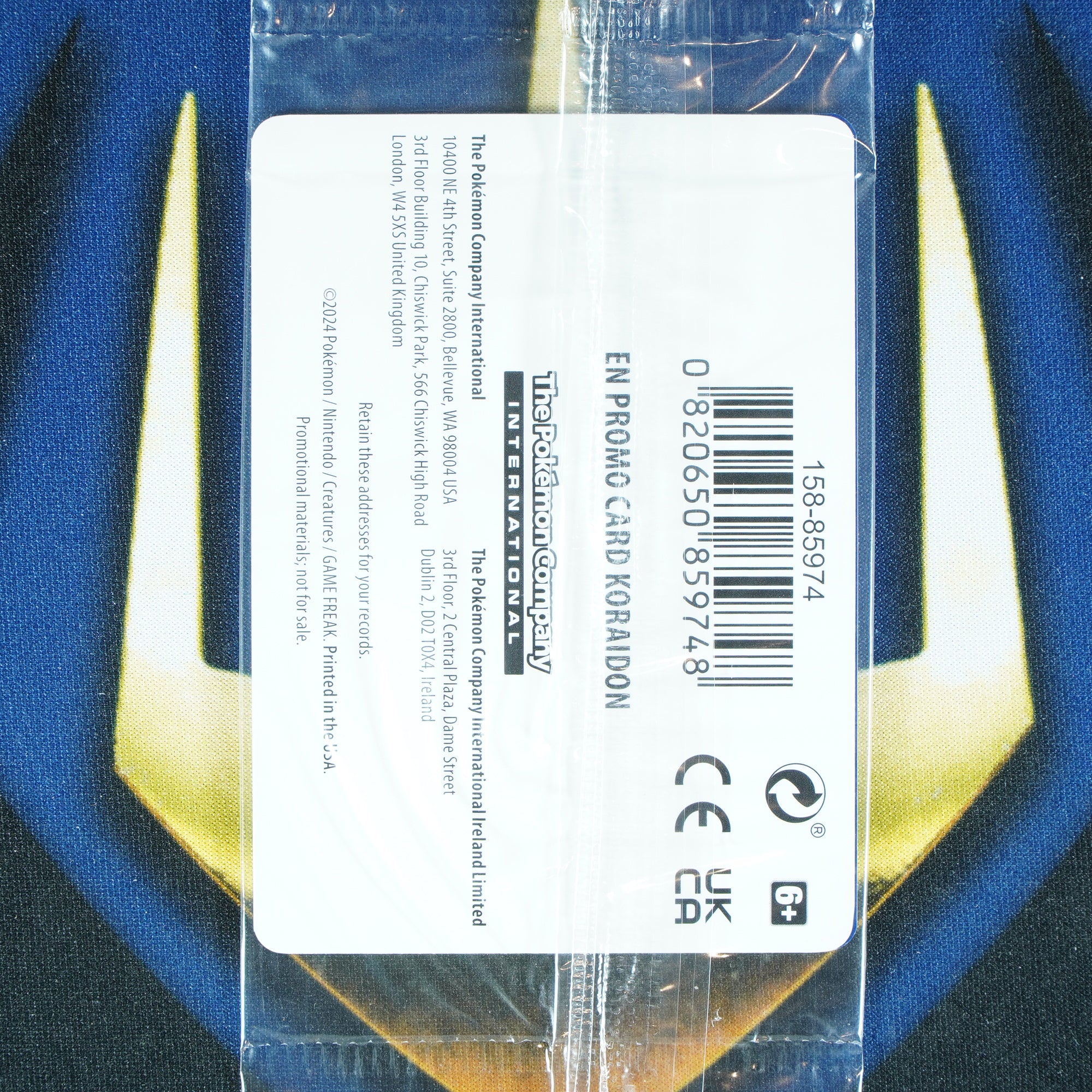 Koraidon EB GAMES PROMO Promo 119/162 [SEALED M]