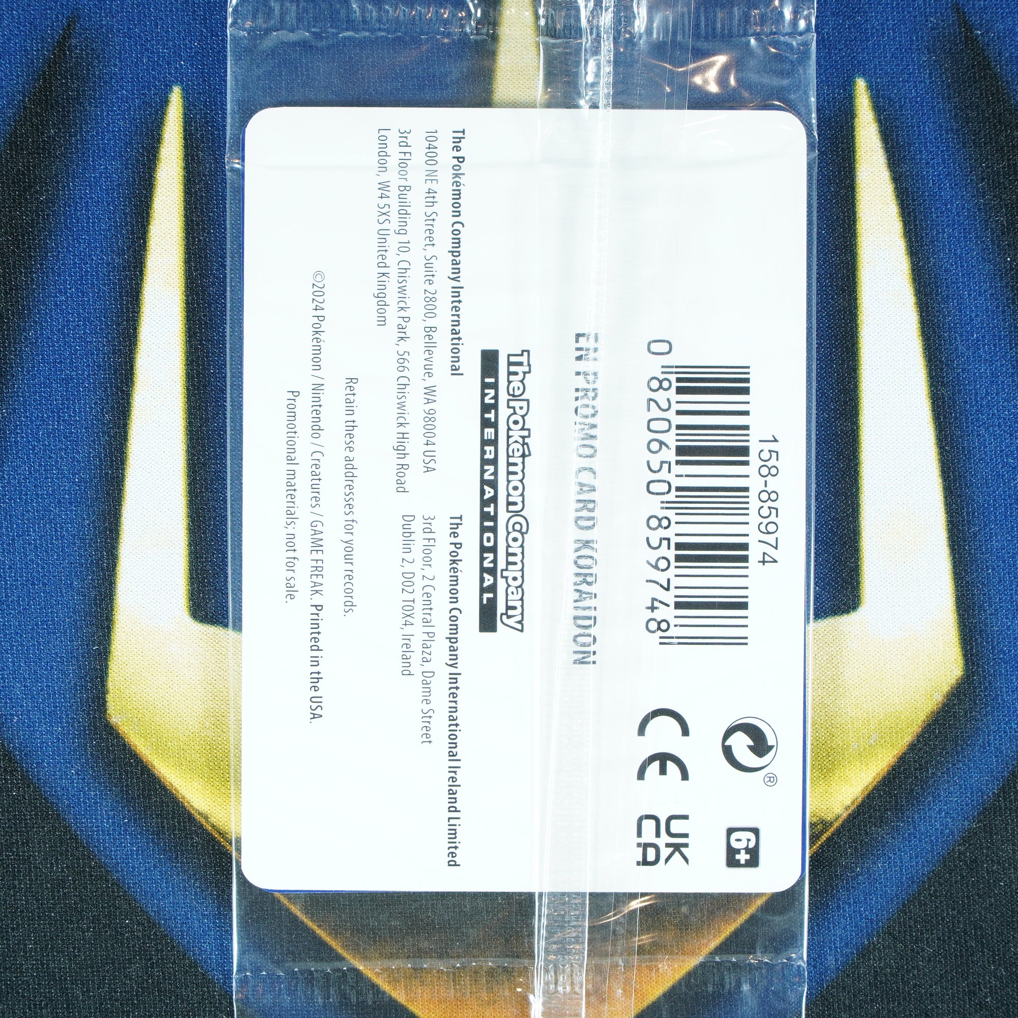 Koraidon EB GAMES PROMO Promo 119/162 [SEALED M]