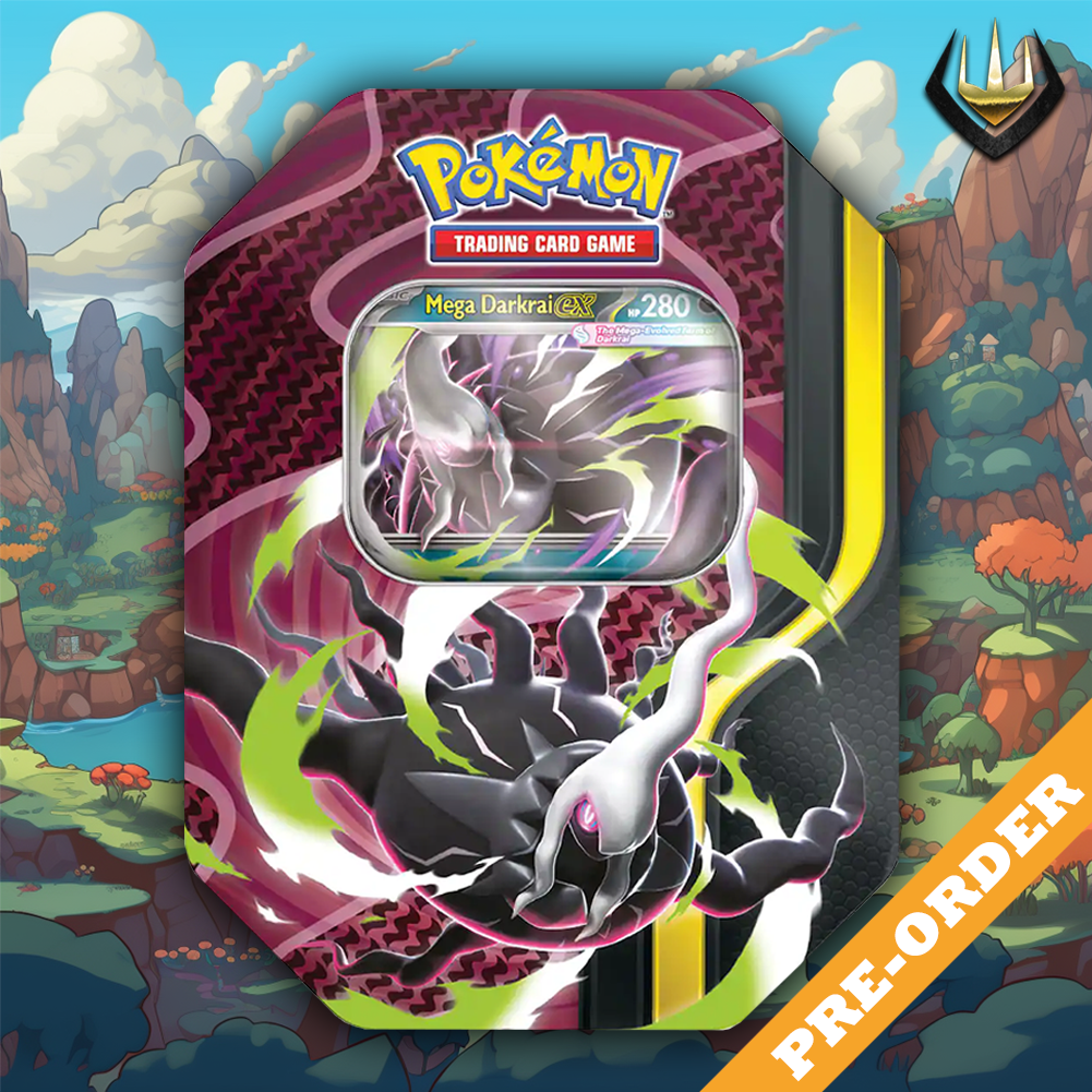 Mega Forces Pokemon Collectors Tin [Mega Darkrai ex] [Pre-Order 11/12]