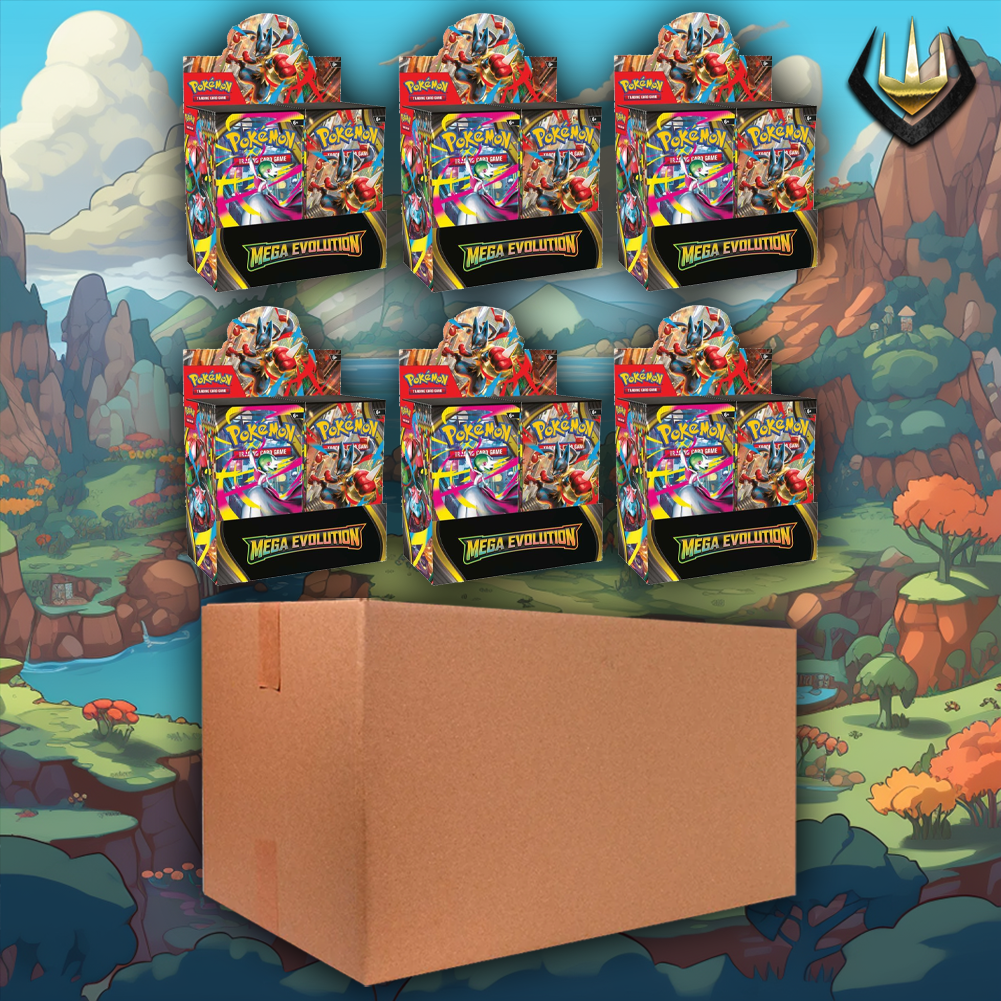 Mega Evolution Pokemon Sealed Case [6 Booster Boxes/Case]