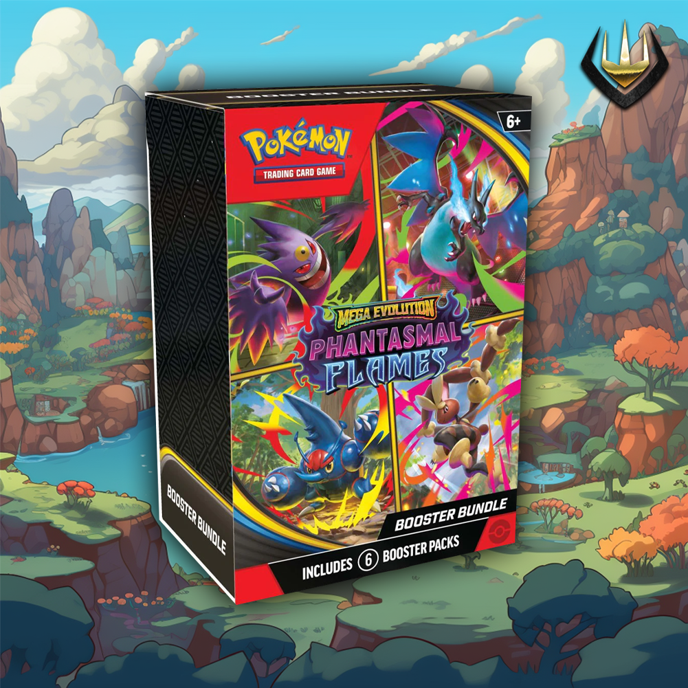 Phantasmal Flames Pokémon Booster Bundle
