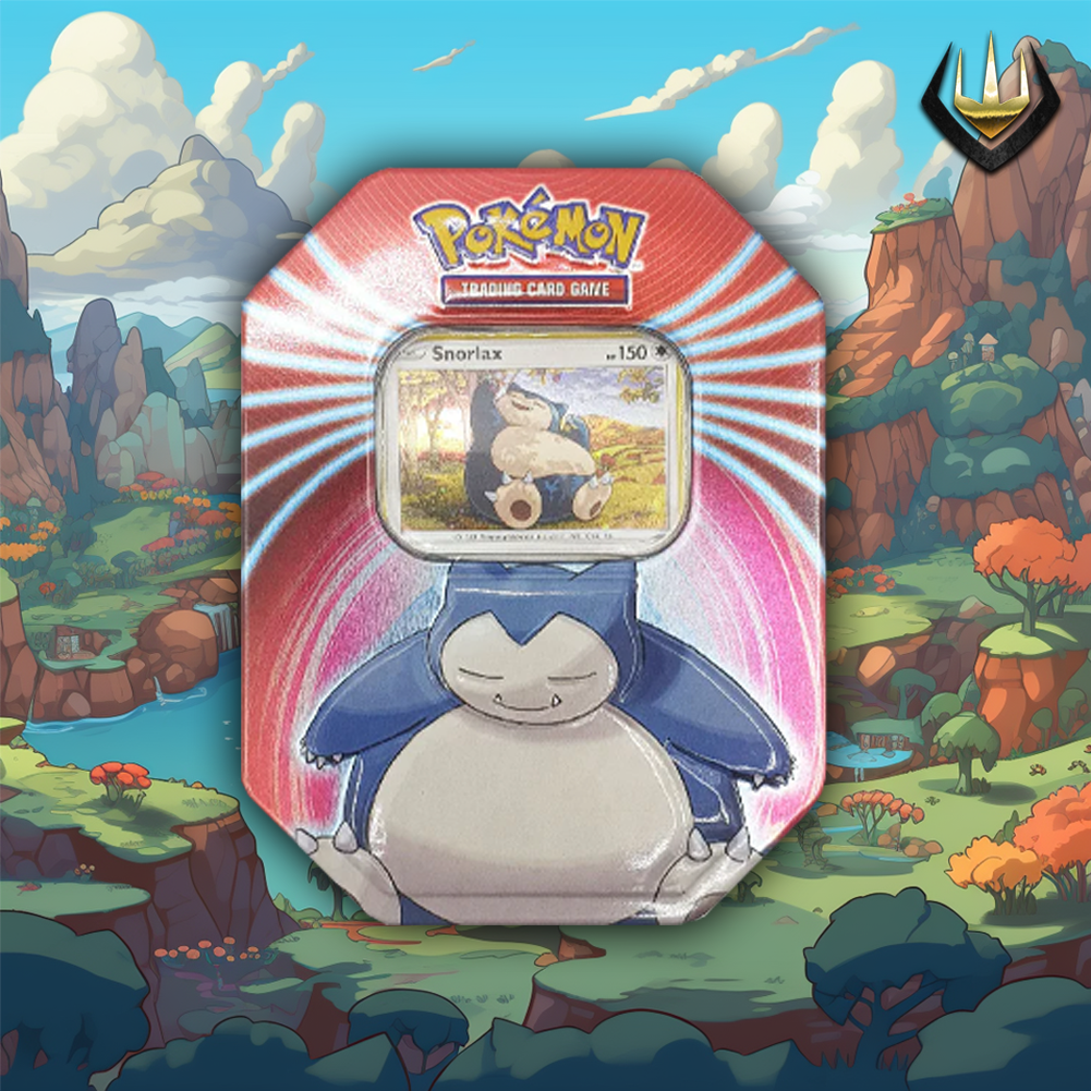 Mighty Mysterious Pokemon Display Tin [Snorlax]