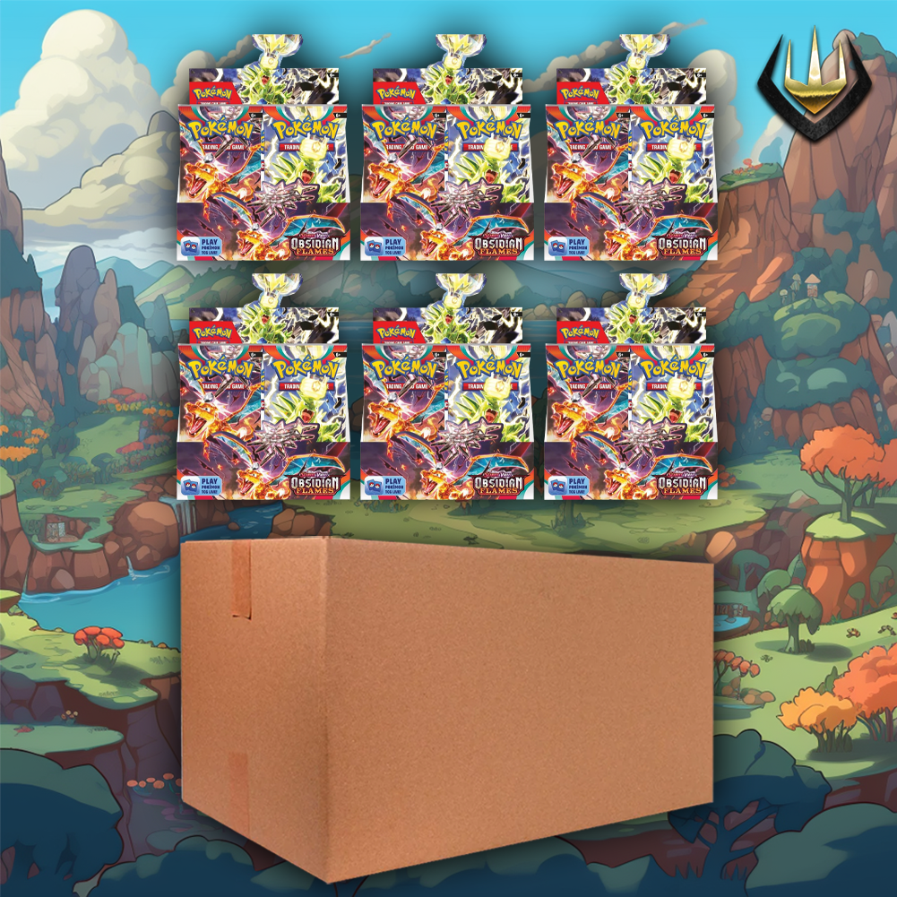 Obsidian Flames Pokemon Sealed Case [6 Booster Boxes/Case]
