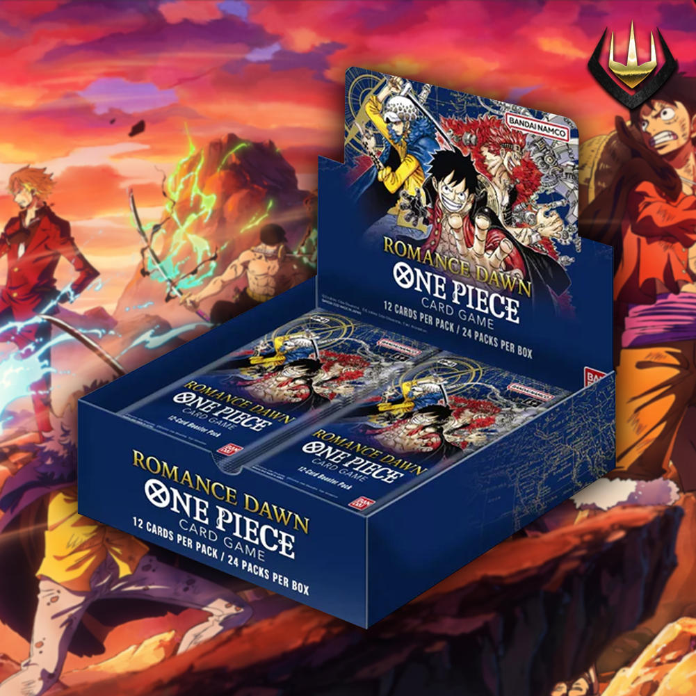 one piece romance dawn blue bottom booster box Romance Dawn One Piece Booster Box Blue Bottom [OP-01]