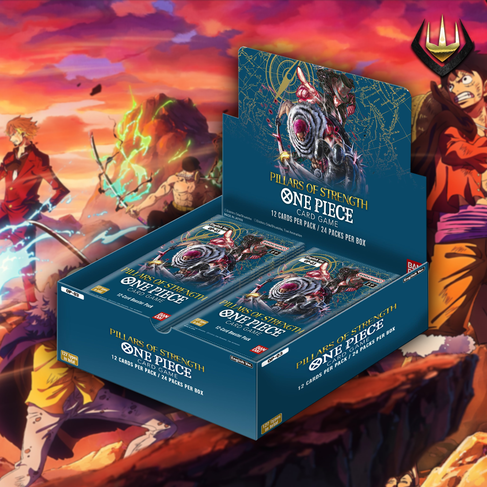 One Piece 'Pillars Of Strength' Booster Pack OP-03 - Japanese Edition, Sealed One Piece Tcg English One Piece 'Pillars Of Strength' Booster Pack OP-03 - Japanese Edition, Sealed One Piece Tcg English