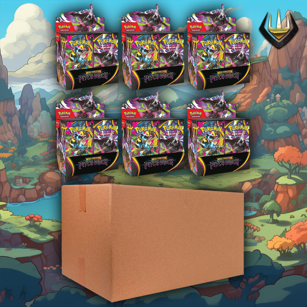 Pitch Black Pokemon Booster Box Case [6 Boxes/Case]
