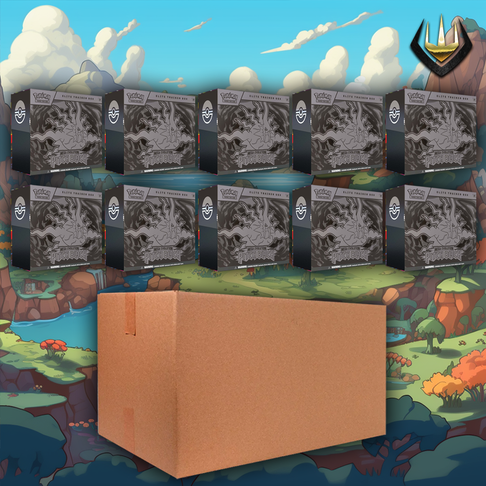 Pitch Black Pokemon ETB Elite Trainer Box Case [10 Boxes/Case]