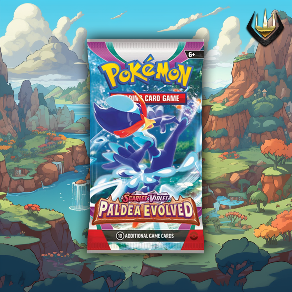 Paldea Evolved Pokemon Booster Pack [Random Art]